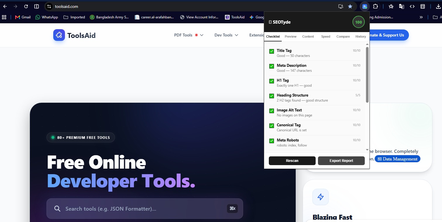 SEOTyde screenshot 1