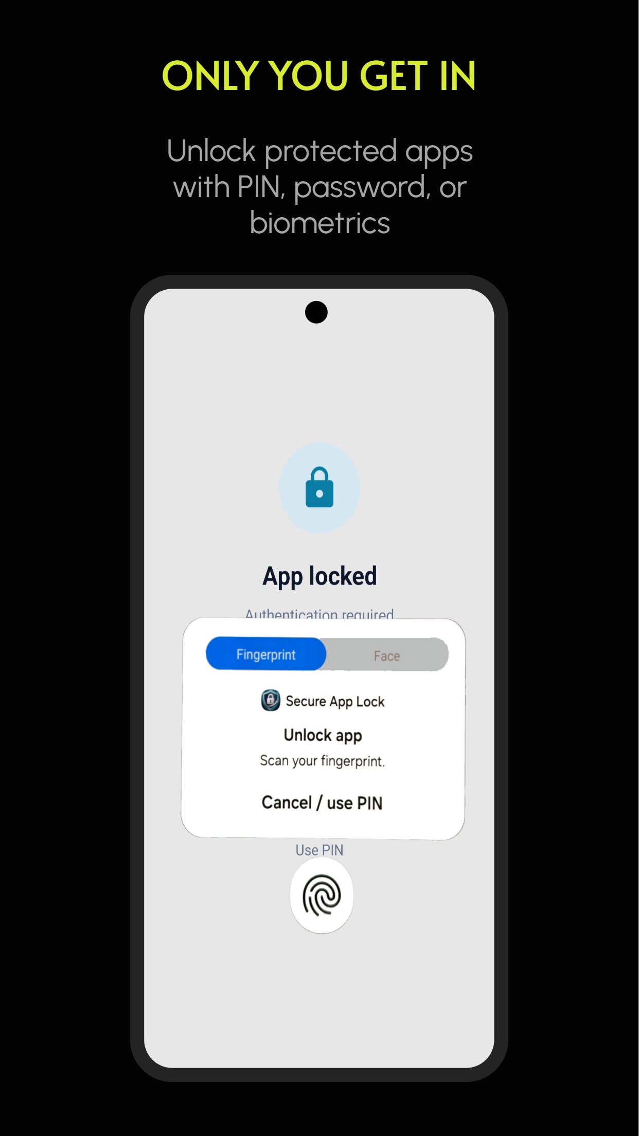 Secure App Lock screenshot 2