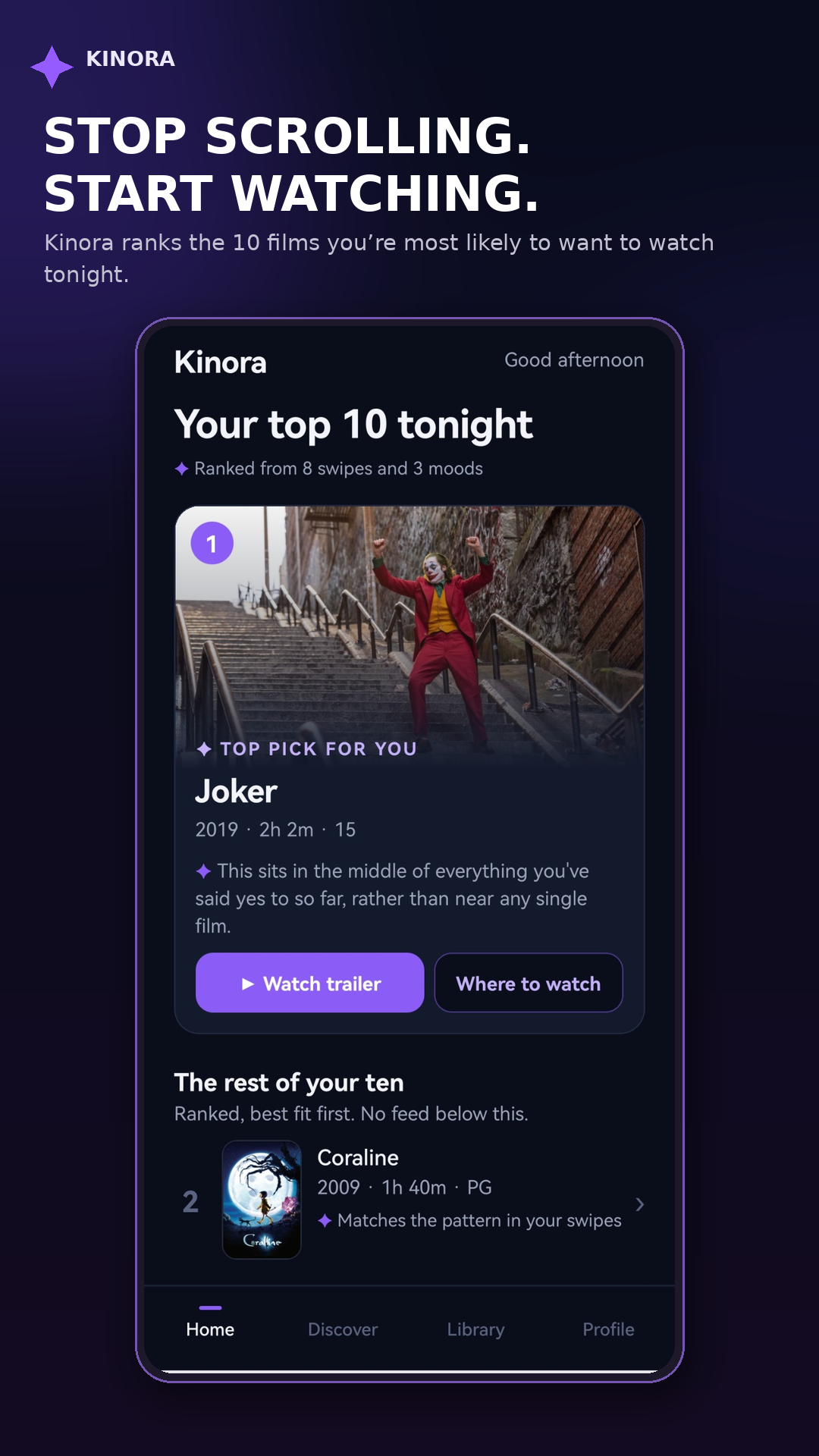 Kinora  screenshot 1