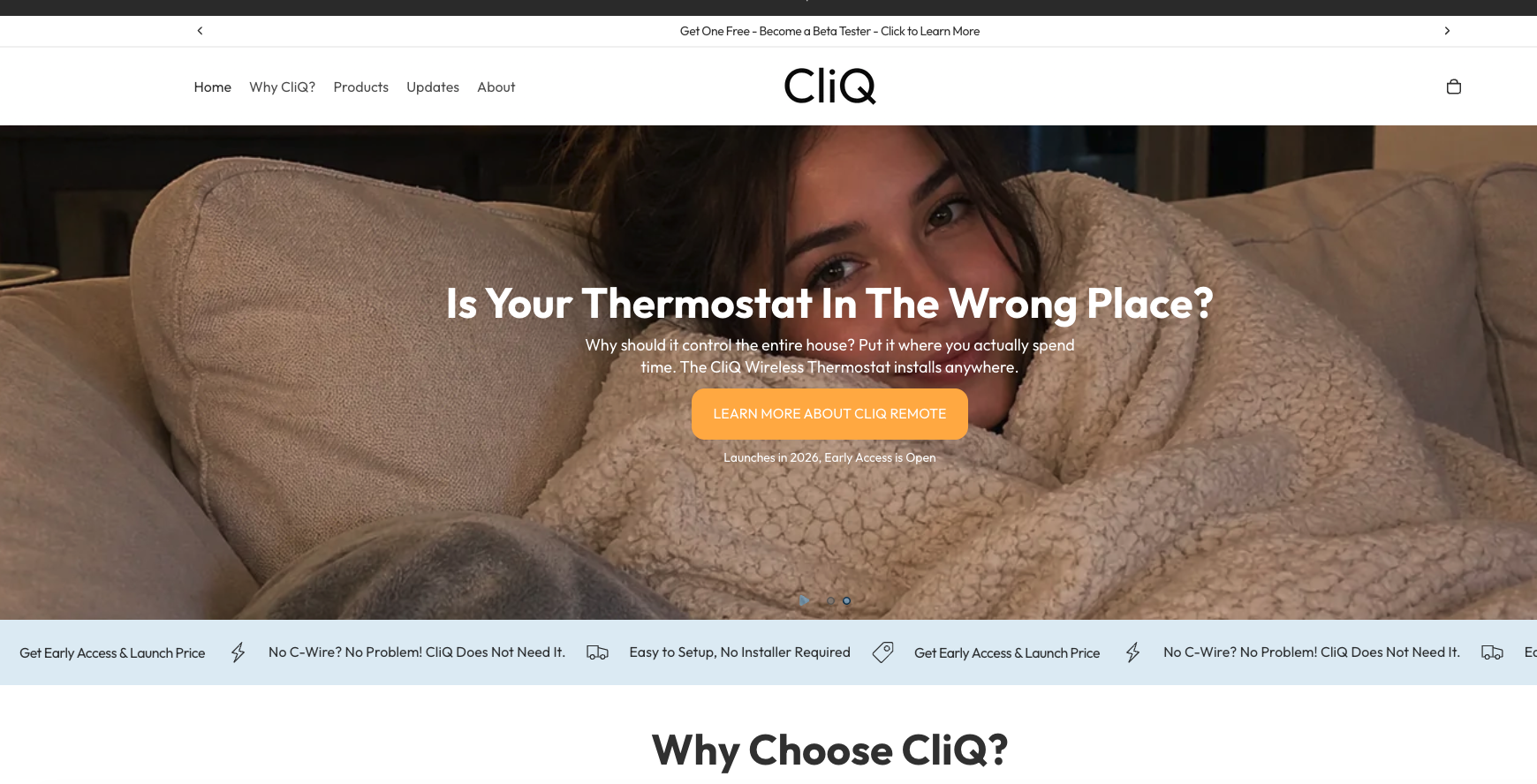 CliQ For Home screenshot 1