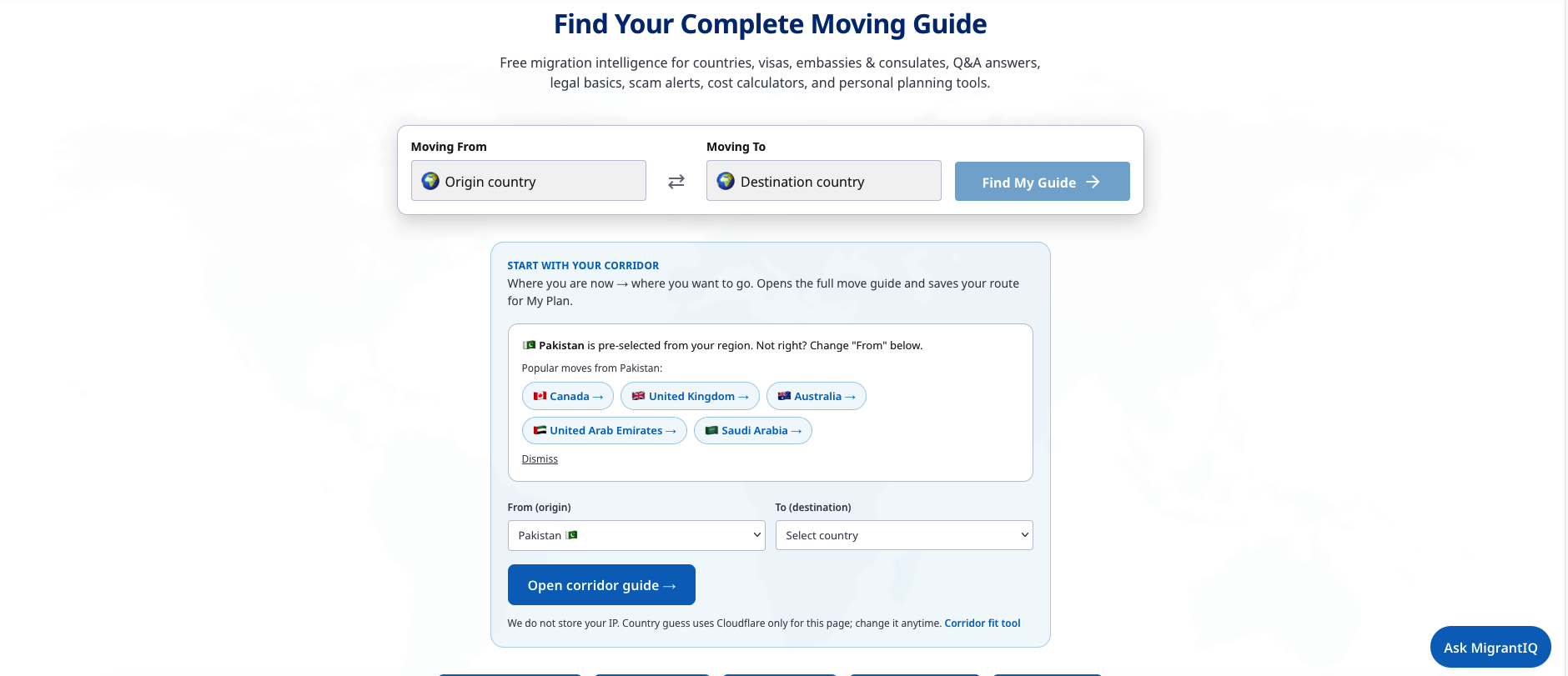 MigrantIQ screenshot 1