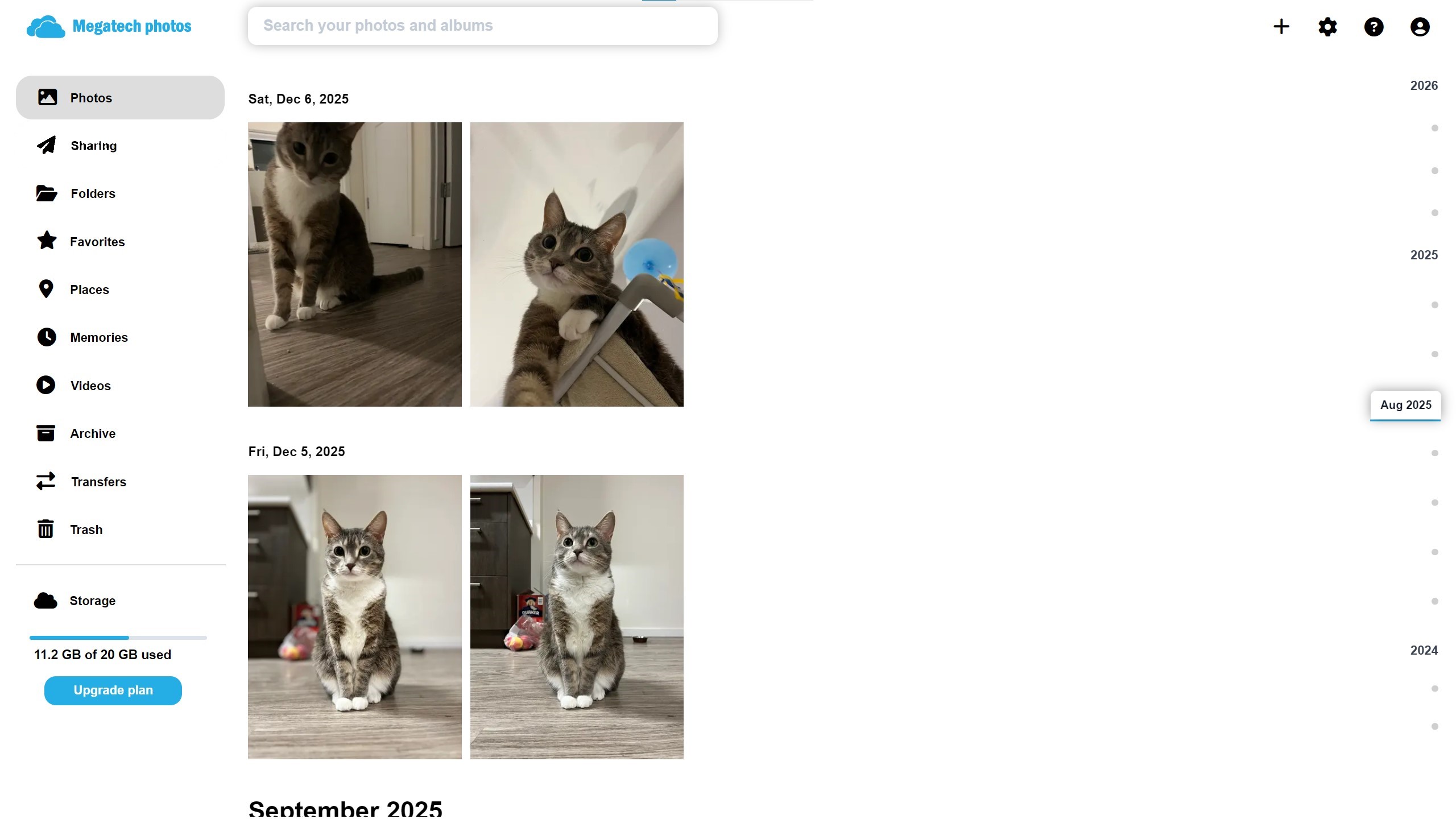 Megatech photos screenshot 1