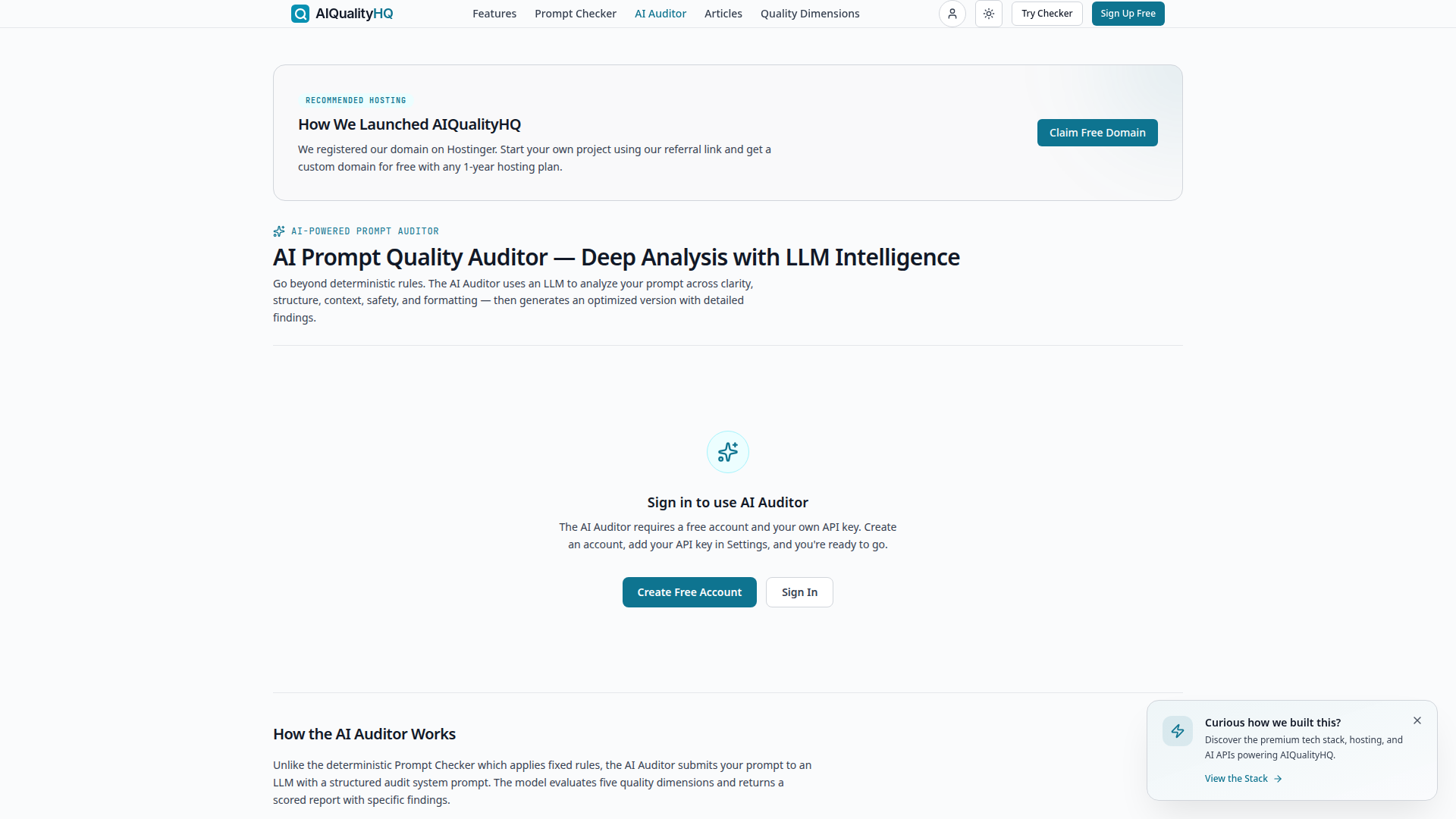AIQualityHQ screenshot 1