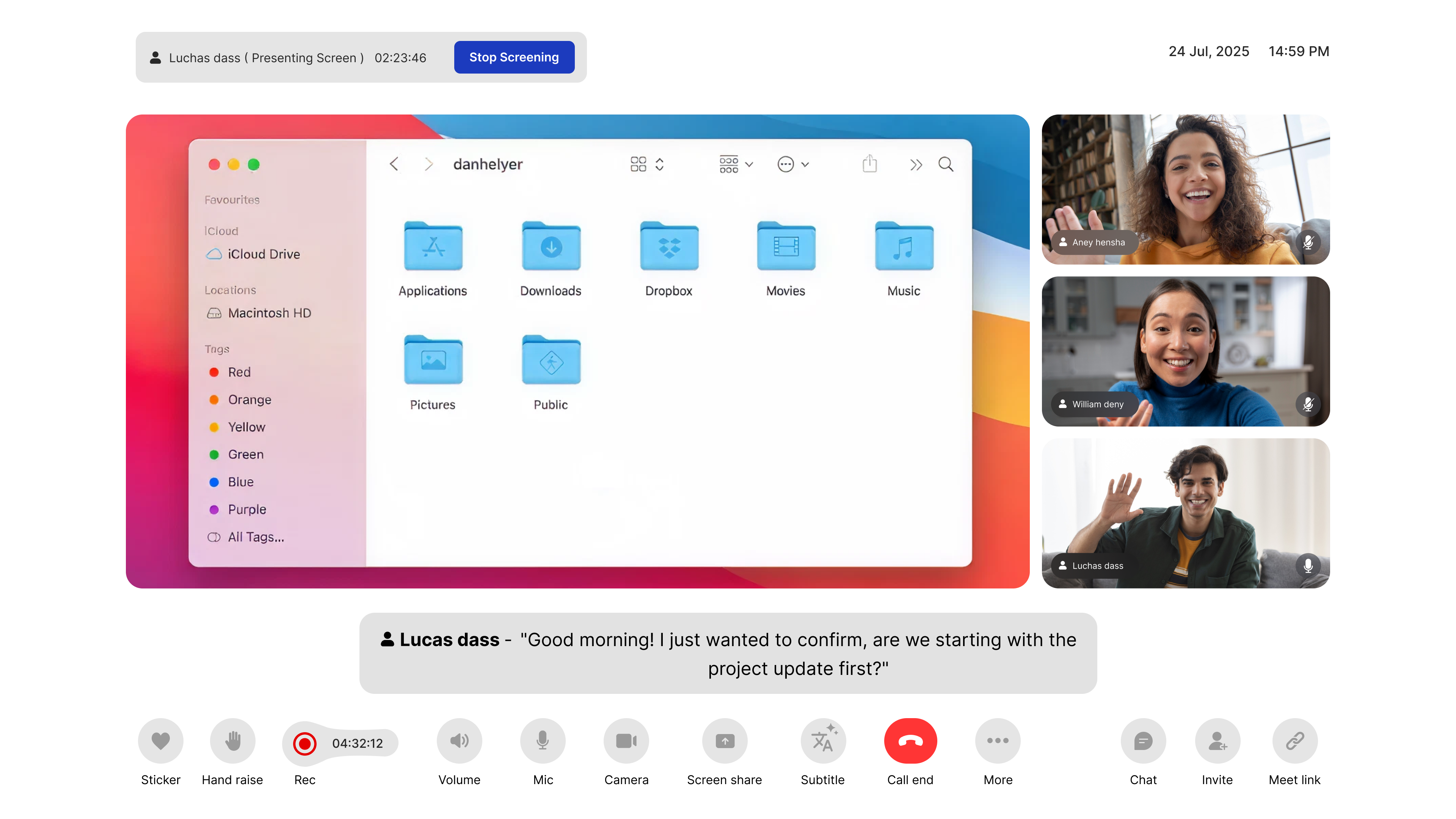 MirrorFly Video Call API & SDK screenshot 4