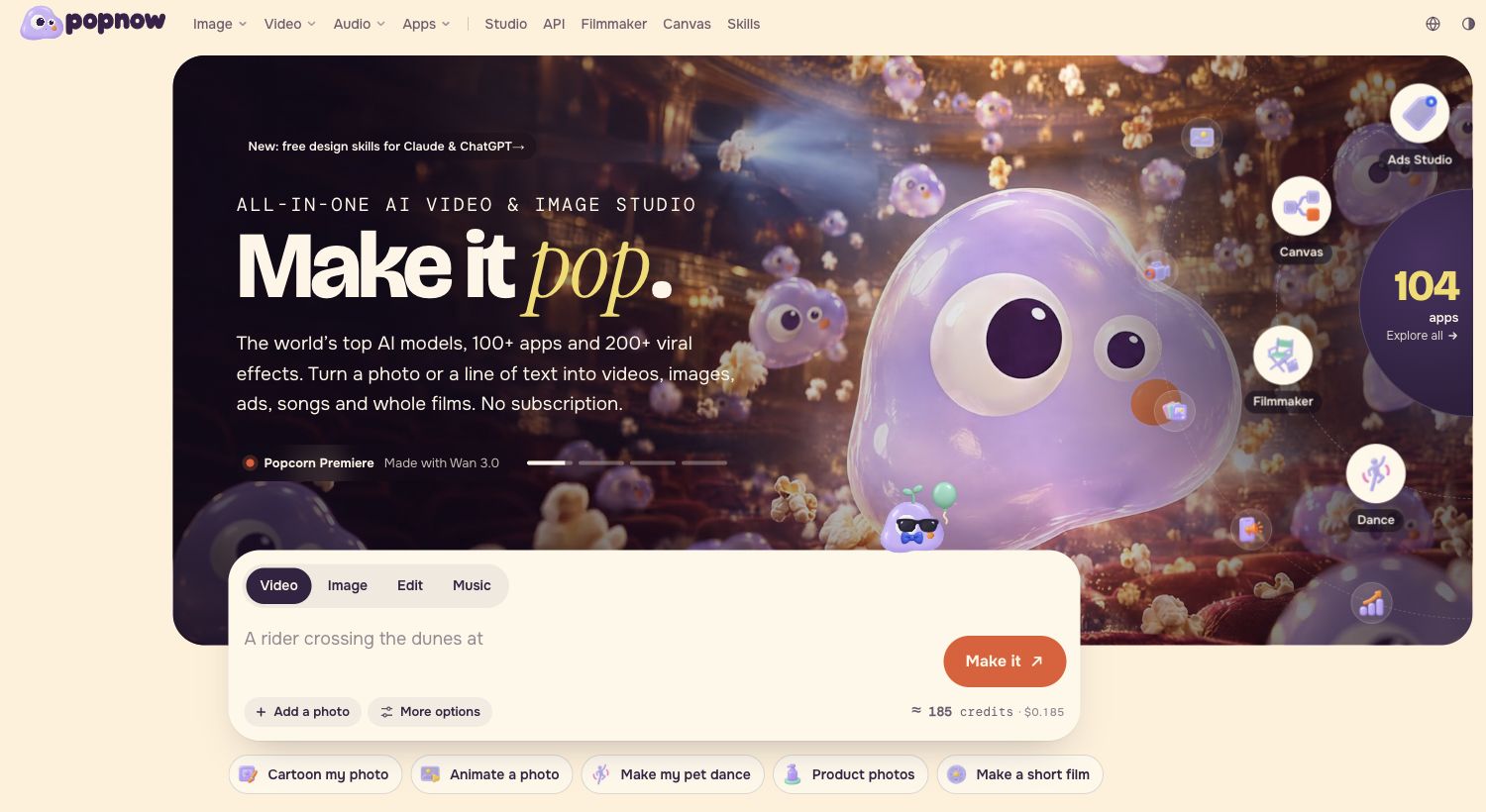 PopNow screenshot 1