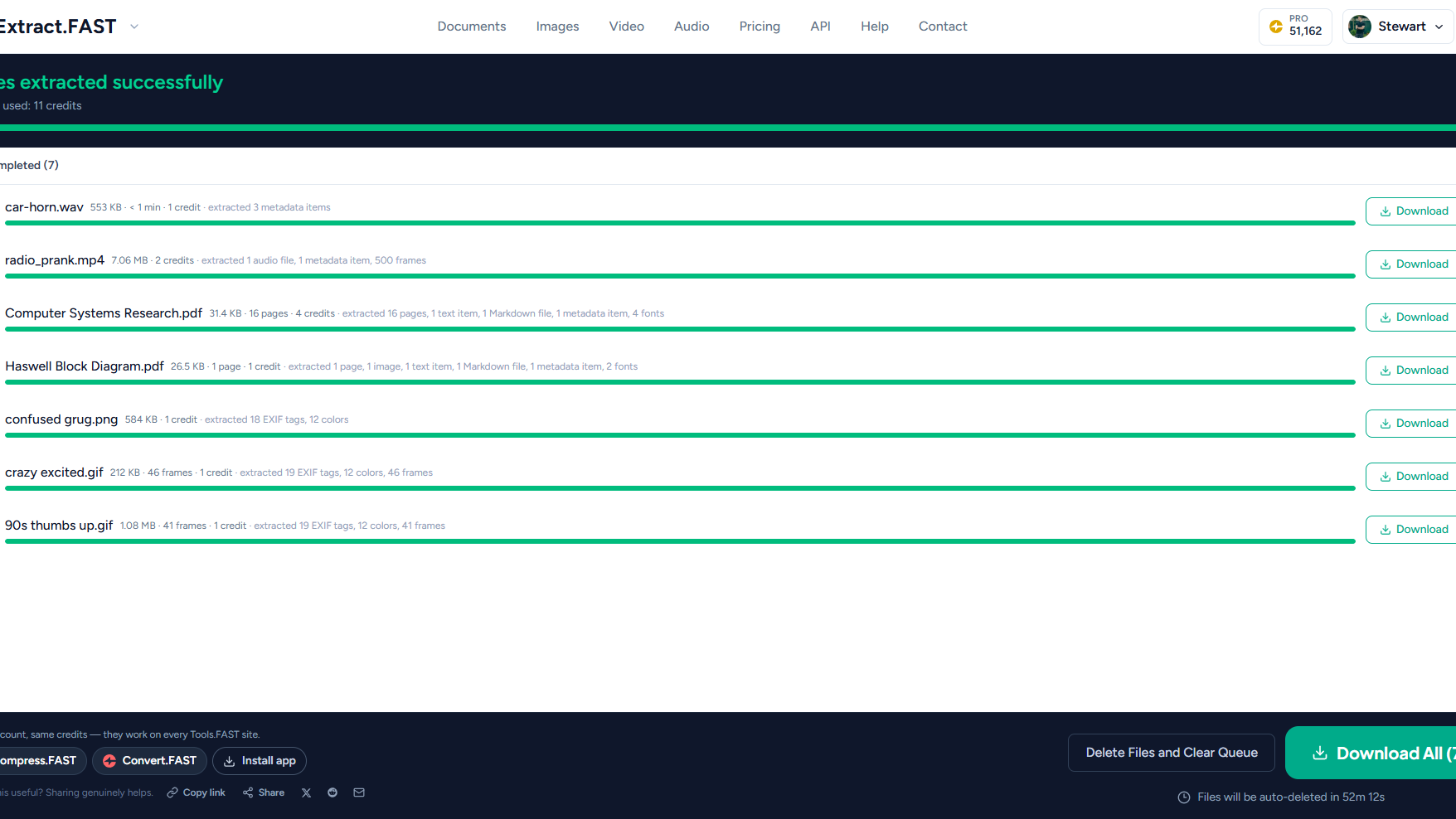 Extract.FAST screenshot 1
