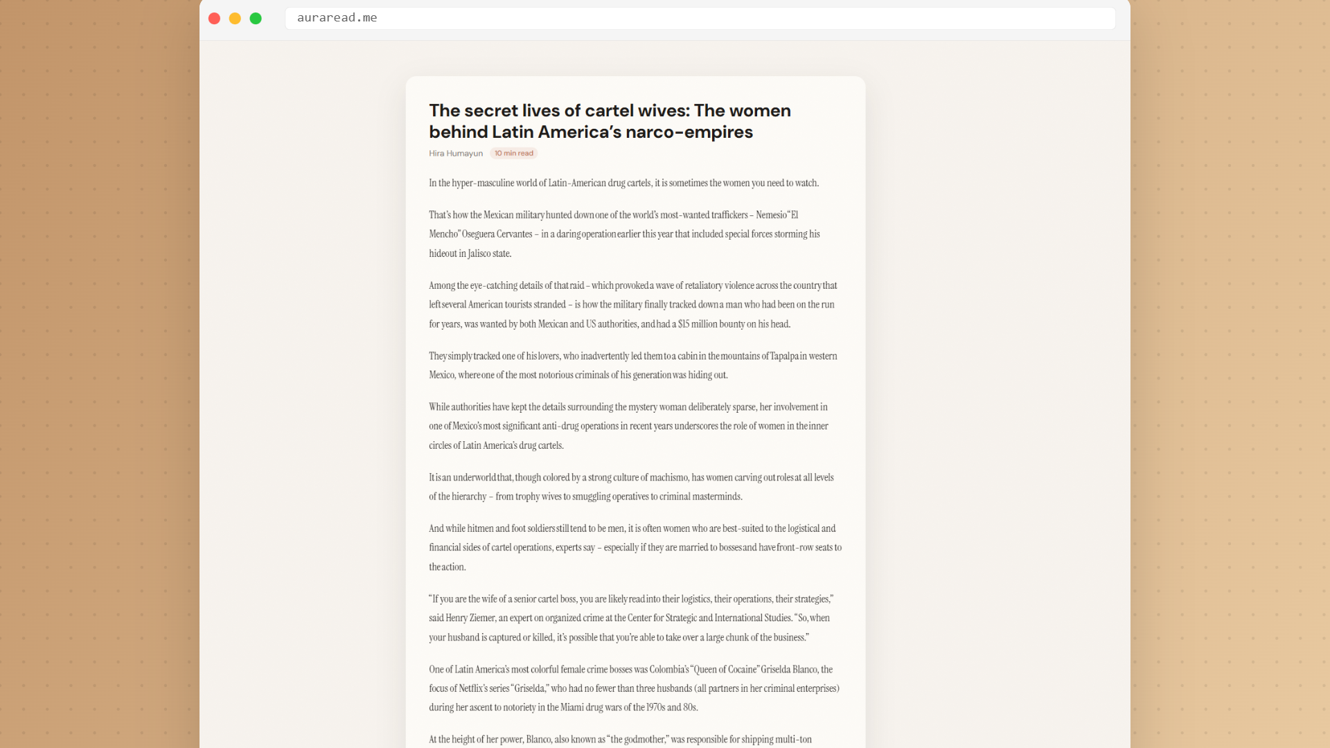 Aura Reader screenshot 3