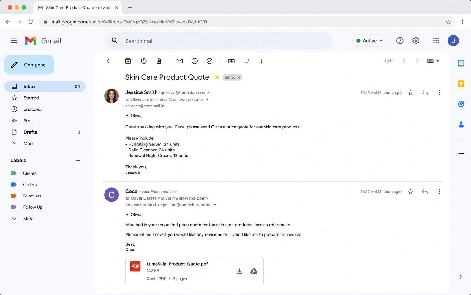 Cece AI screenshot 1