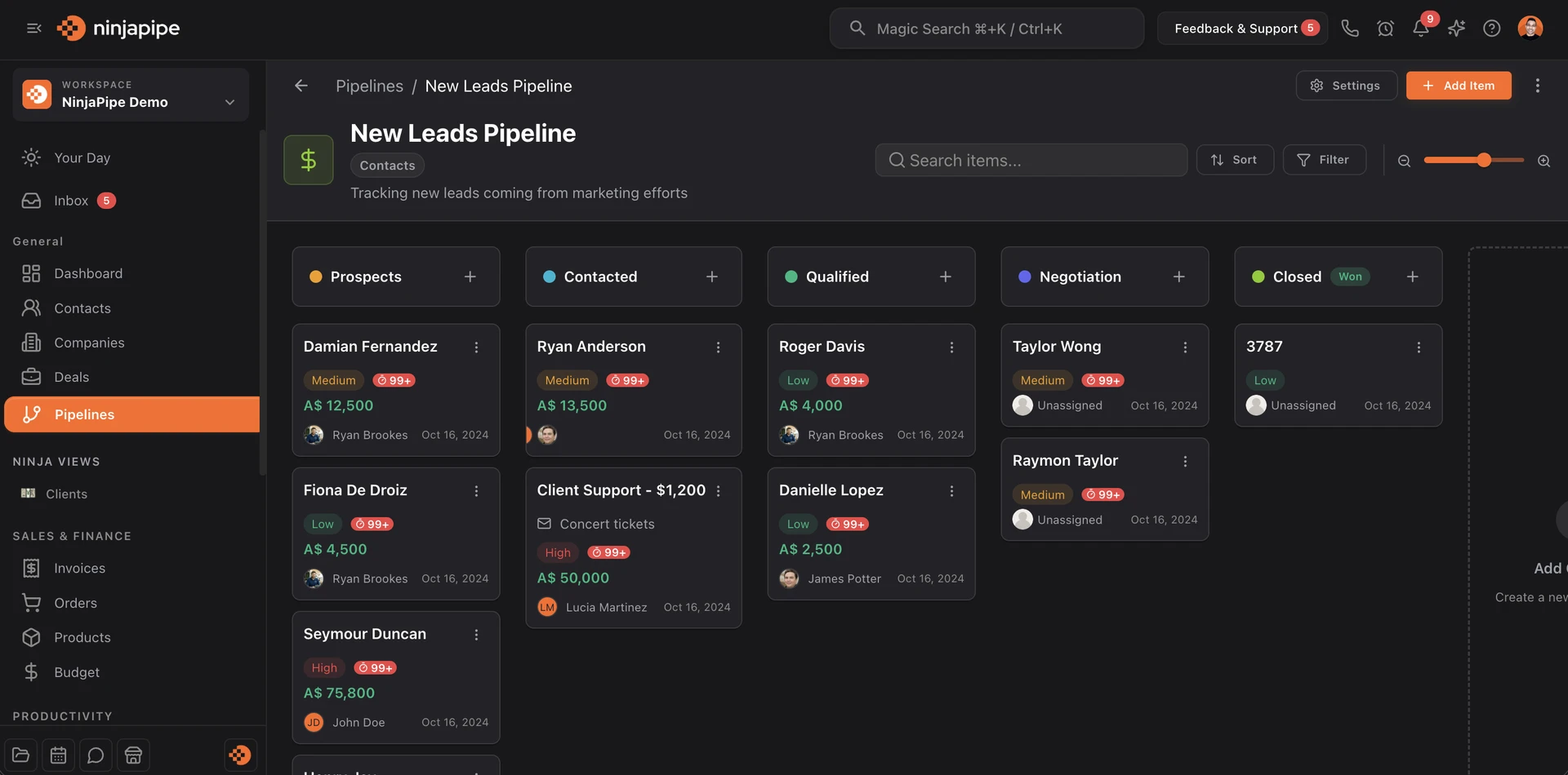 NinjaPipe screenshot 1