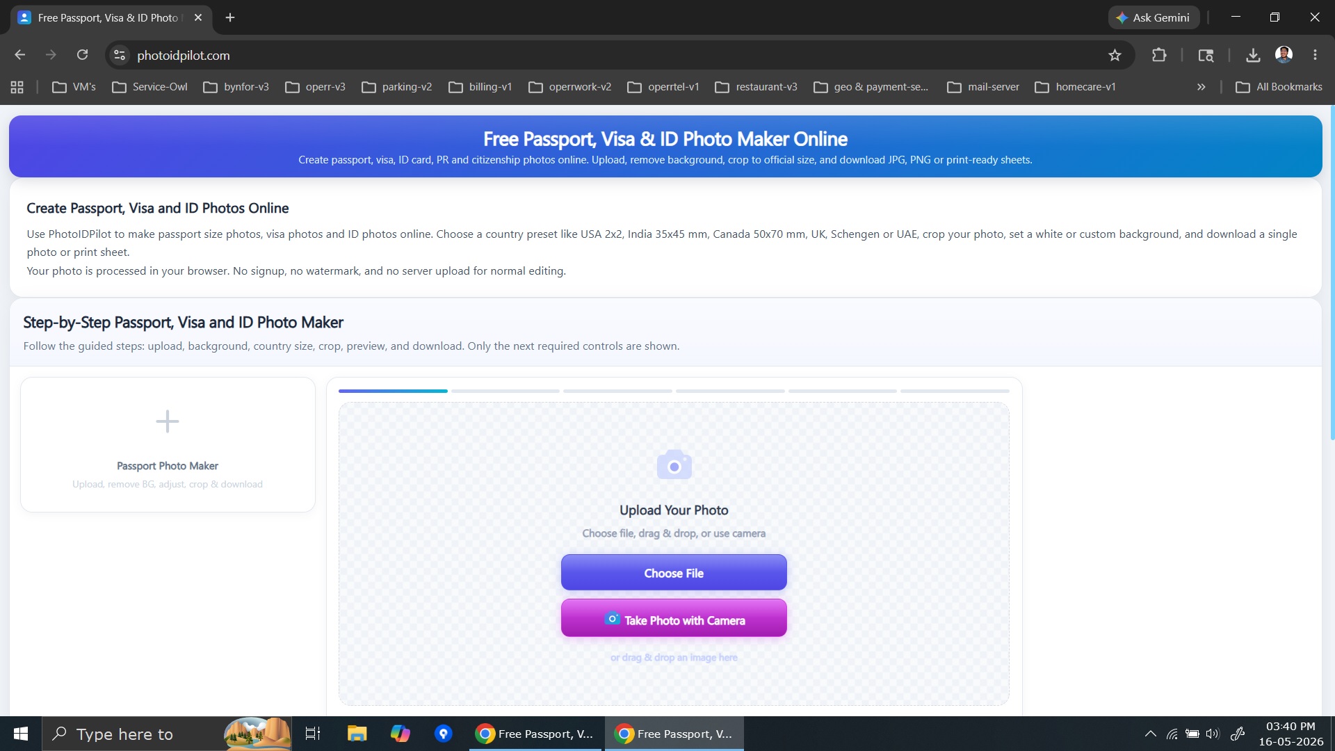 PhotoIDPilot screenshot 1