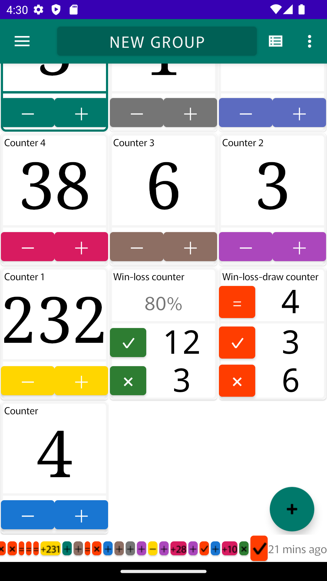 Count Artisan 匠: Tally Counter screenshot 3