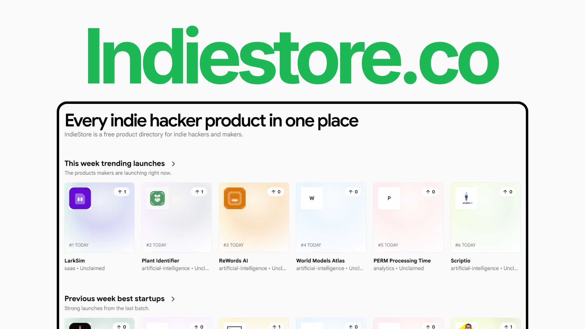 Indie Store screenshot 1