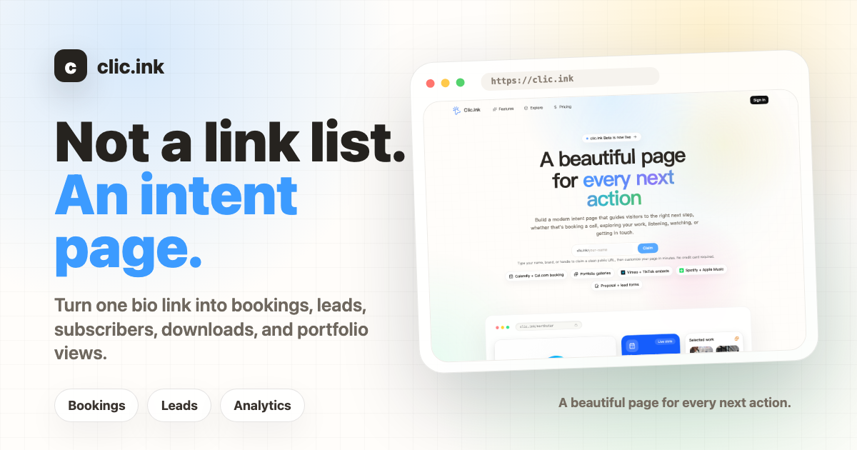 clic.ink screenshot 1