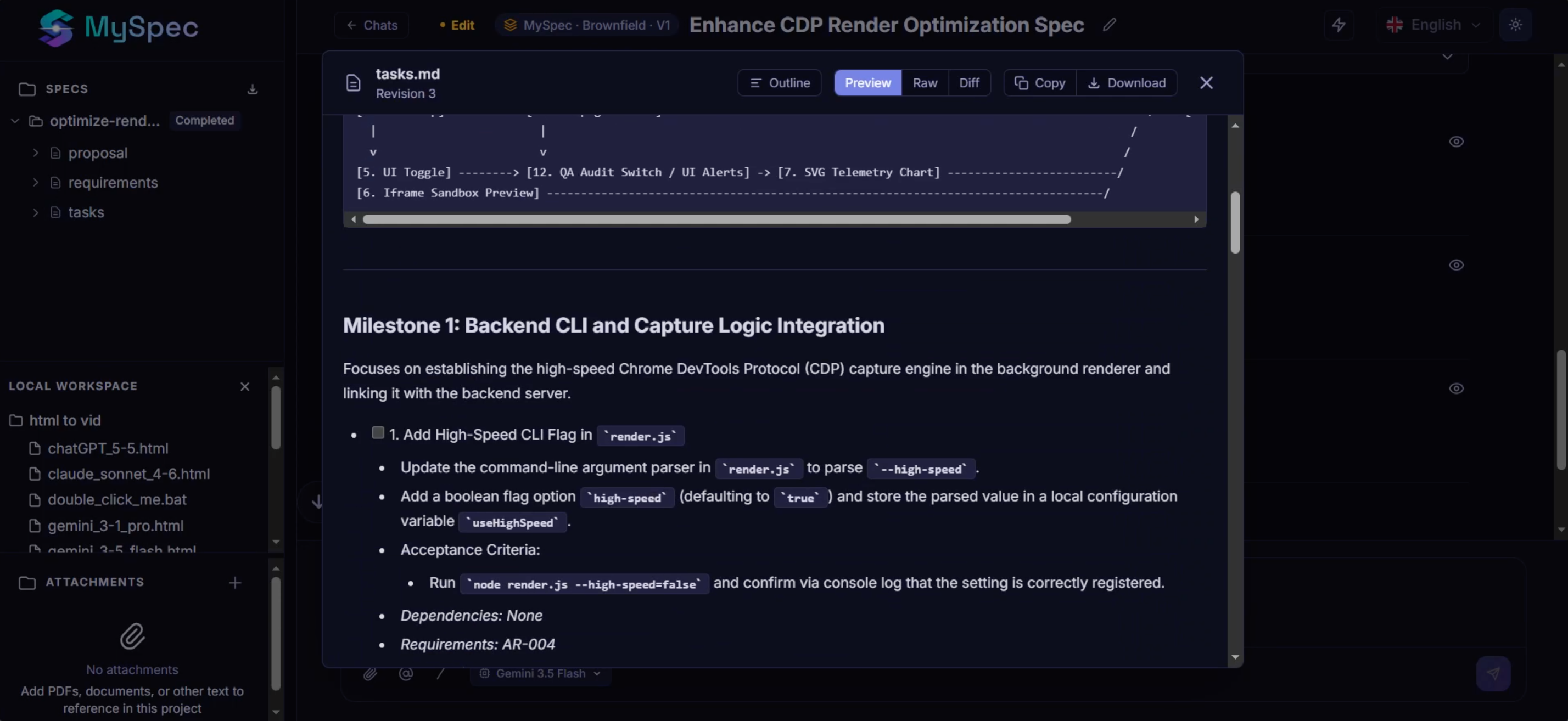 Myspec screenshot 4