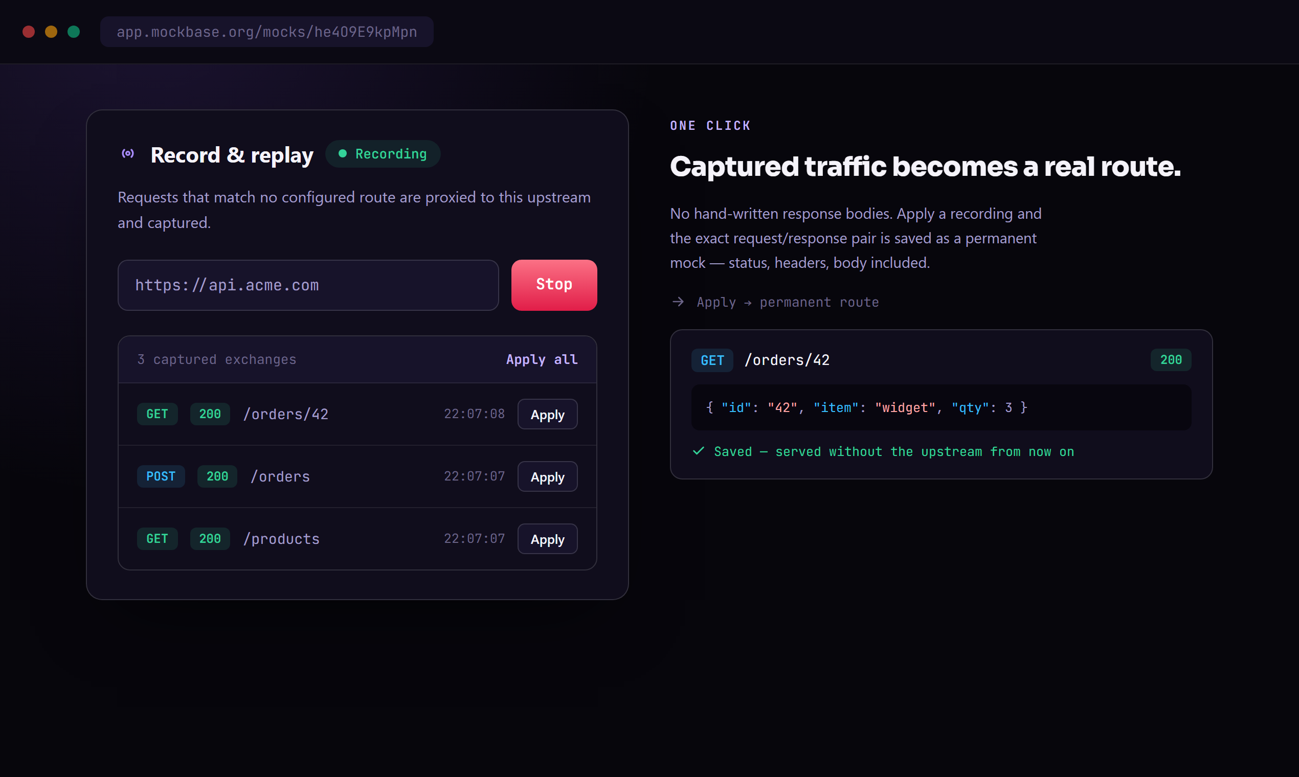 MockBase screenshot 3