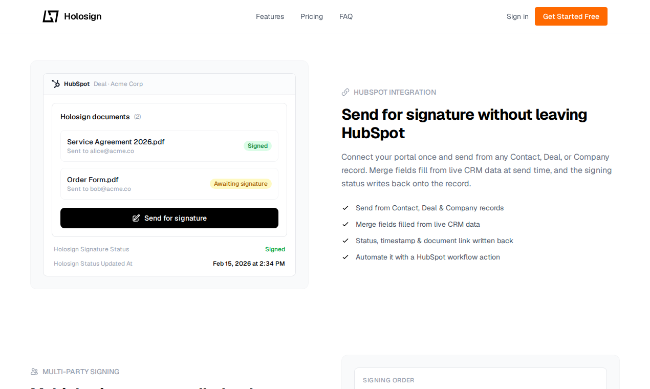 Holosign screenshot 3