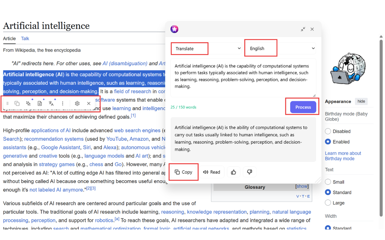 TextFancy screenshot 1