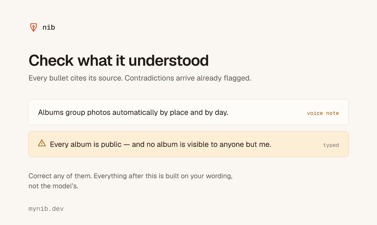 Nib screenshot 3