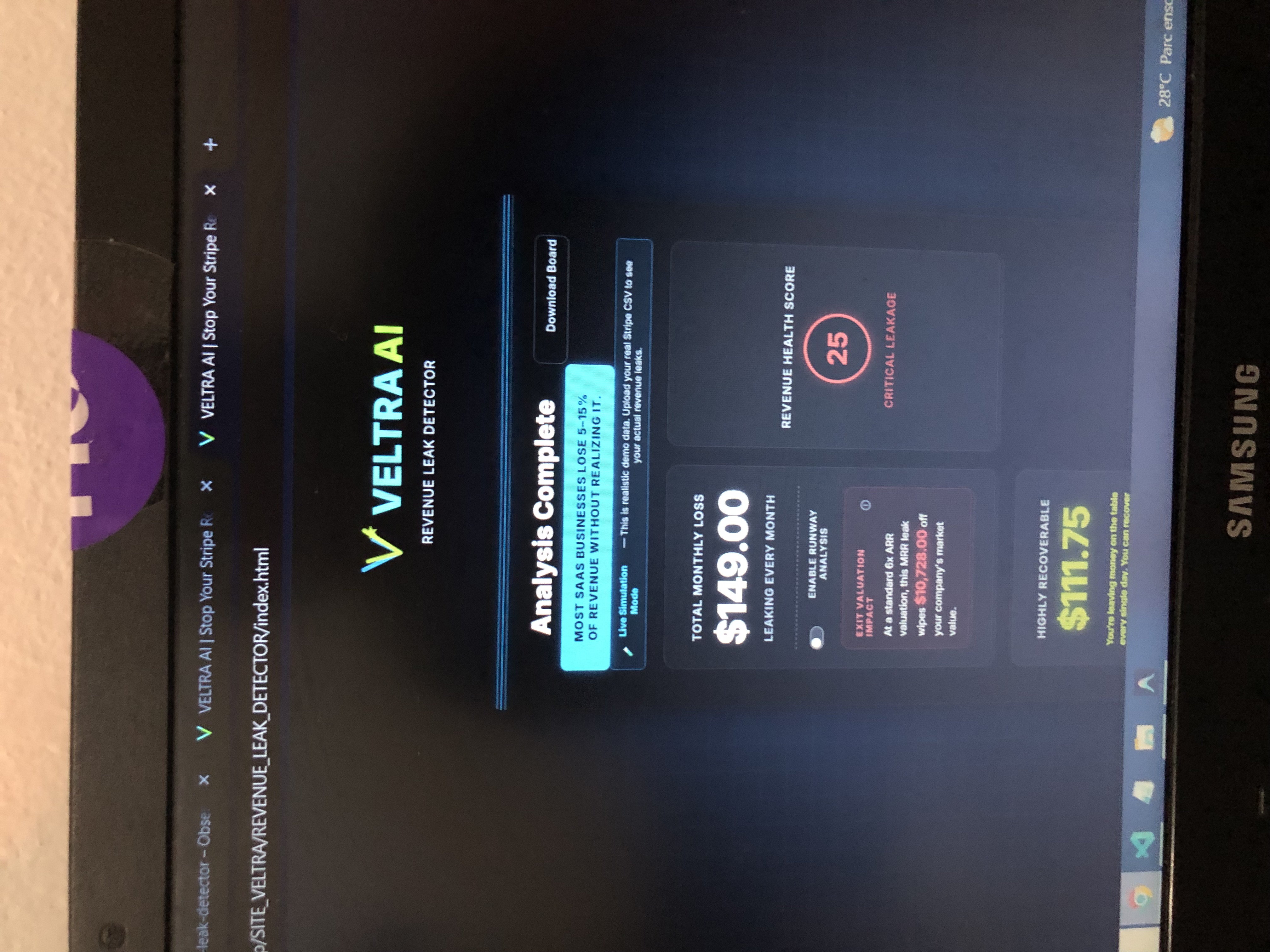 VELTRA AI  screenshot 1