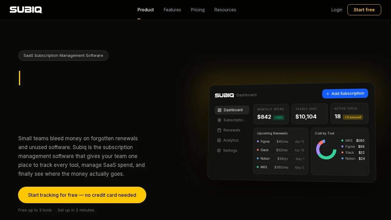 Subiq screenshot 1