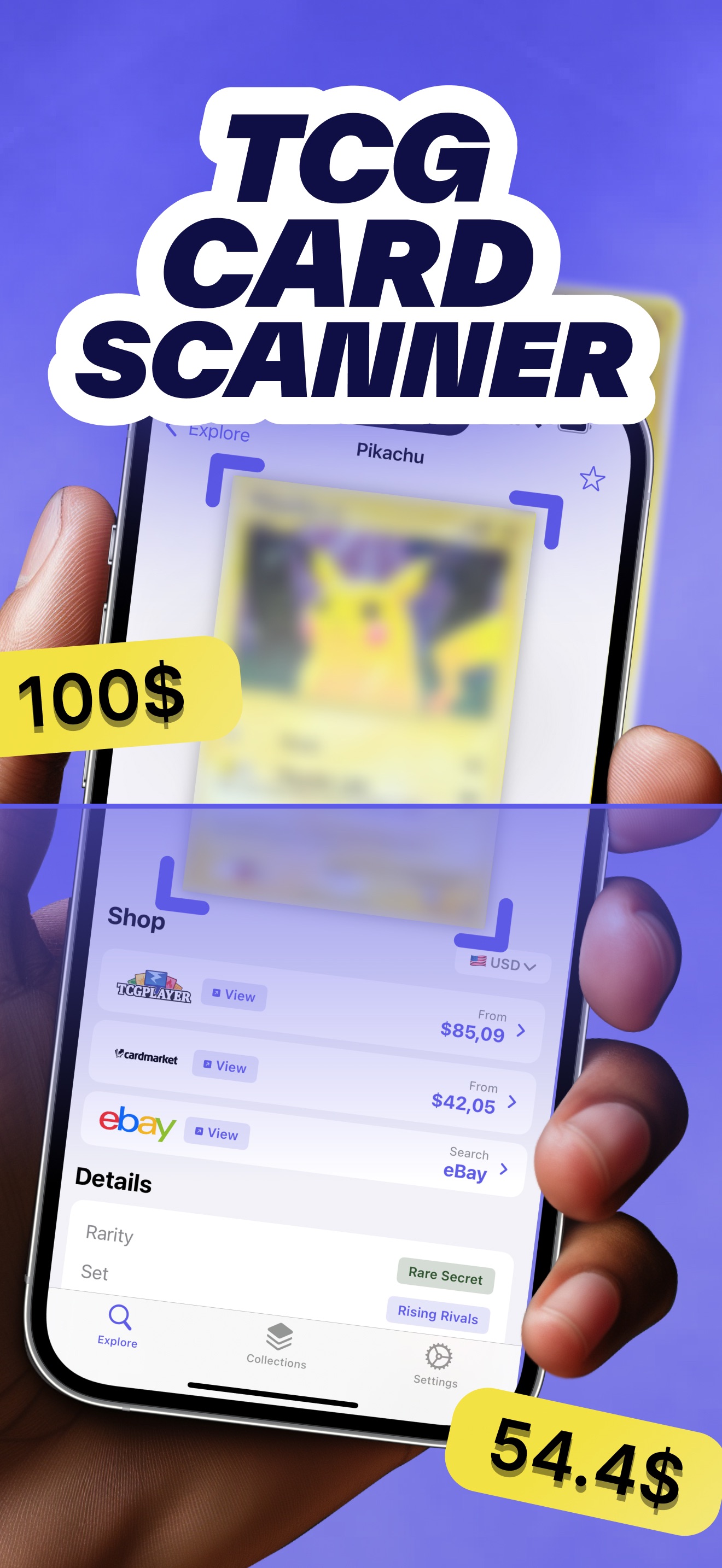 Ripdex: TCG Card Scanner screenshot 1