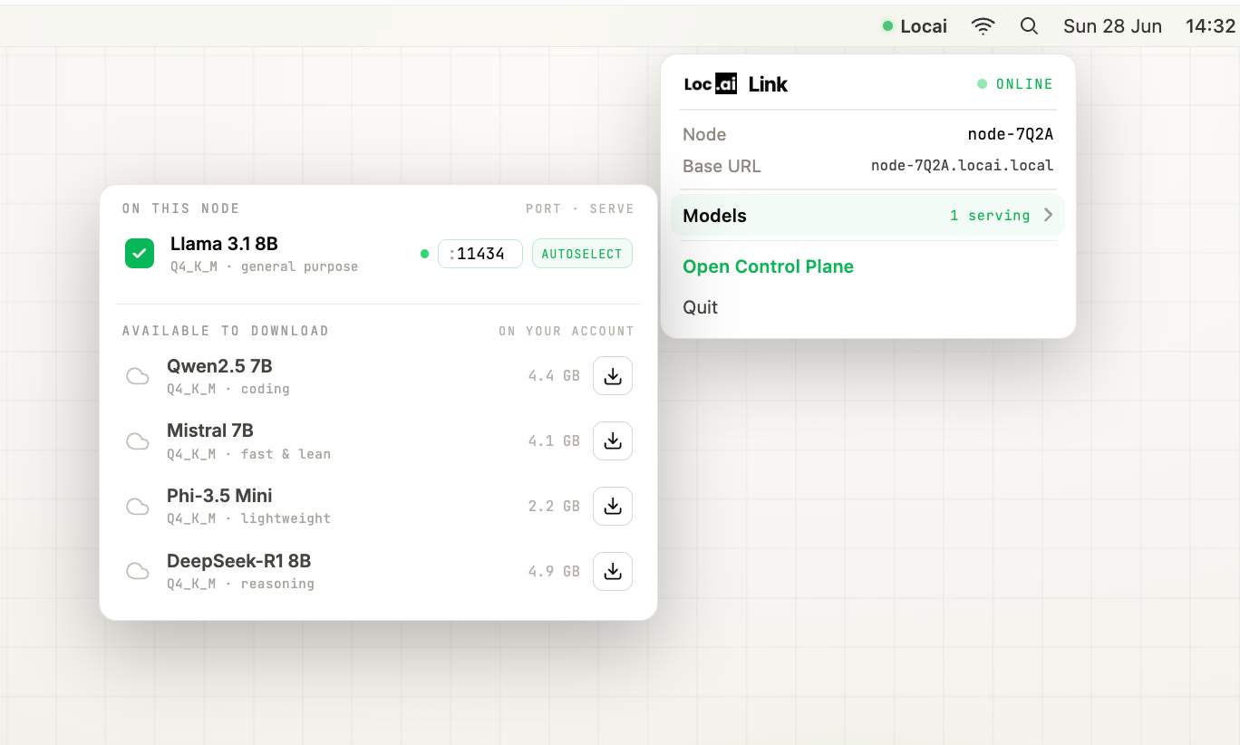 Locai screenshot 1