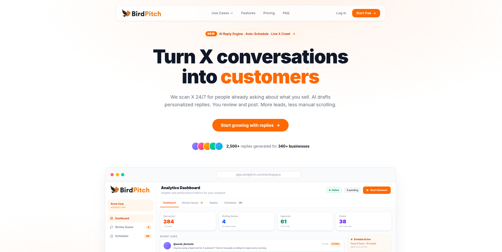 Birdpitch screenshot 1
