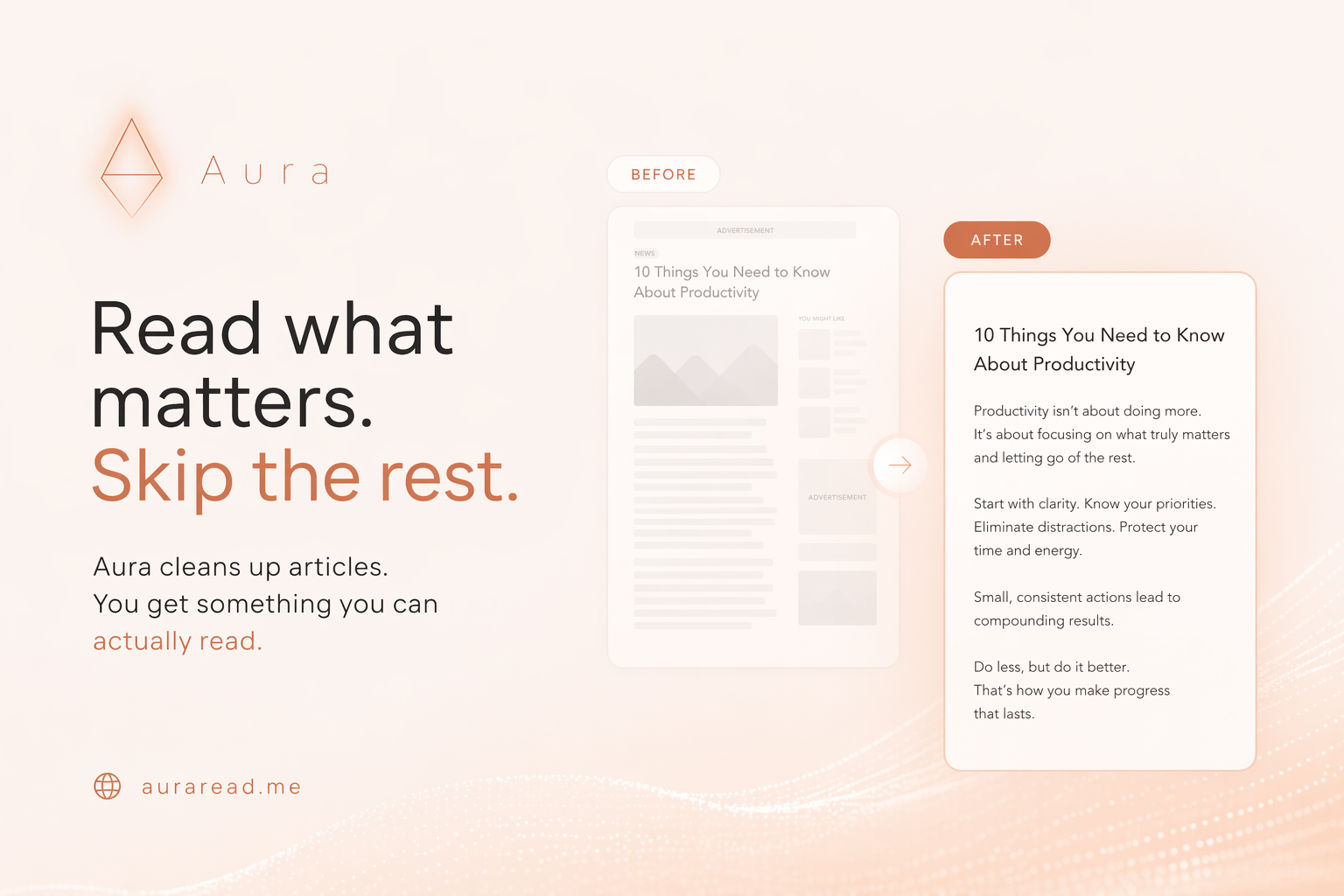 Aura Reader screenshot 1