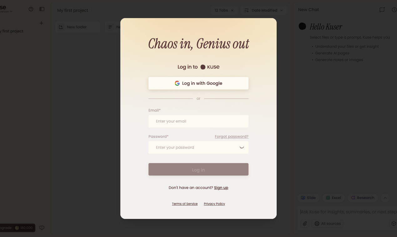 Kuse AI screenshot 1