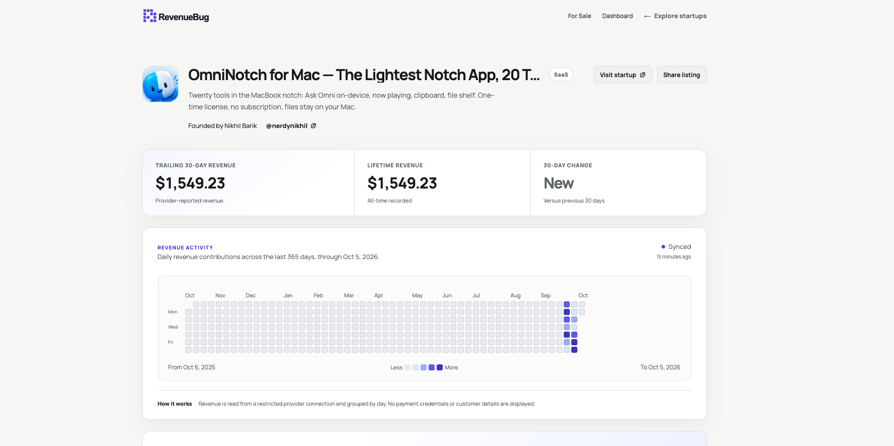 RevenueBug screenshot 3