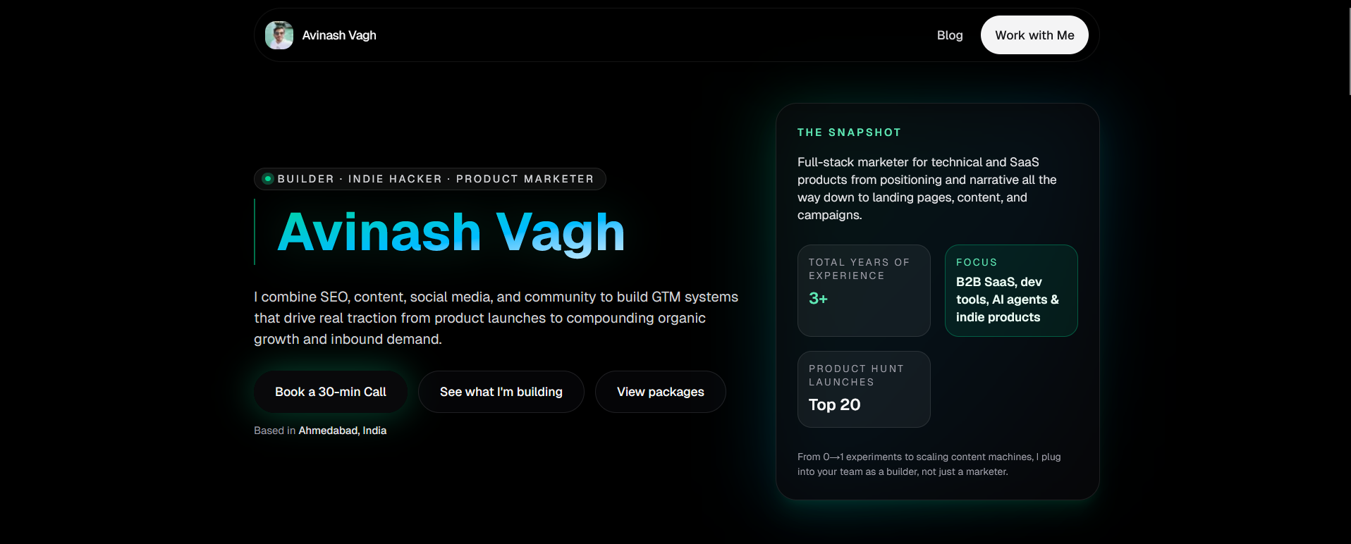 Avinash Vagh screenshot 2