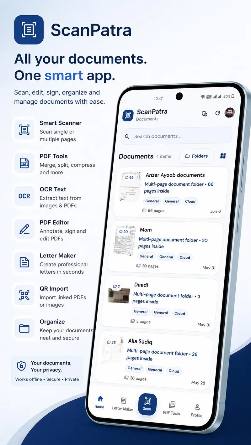 ScanPatra screenshot 1