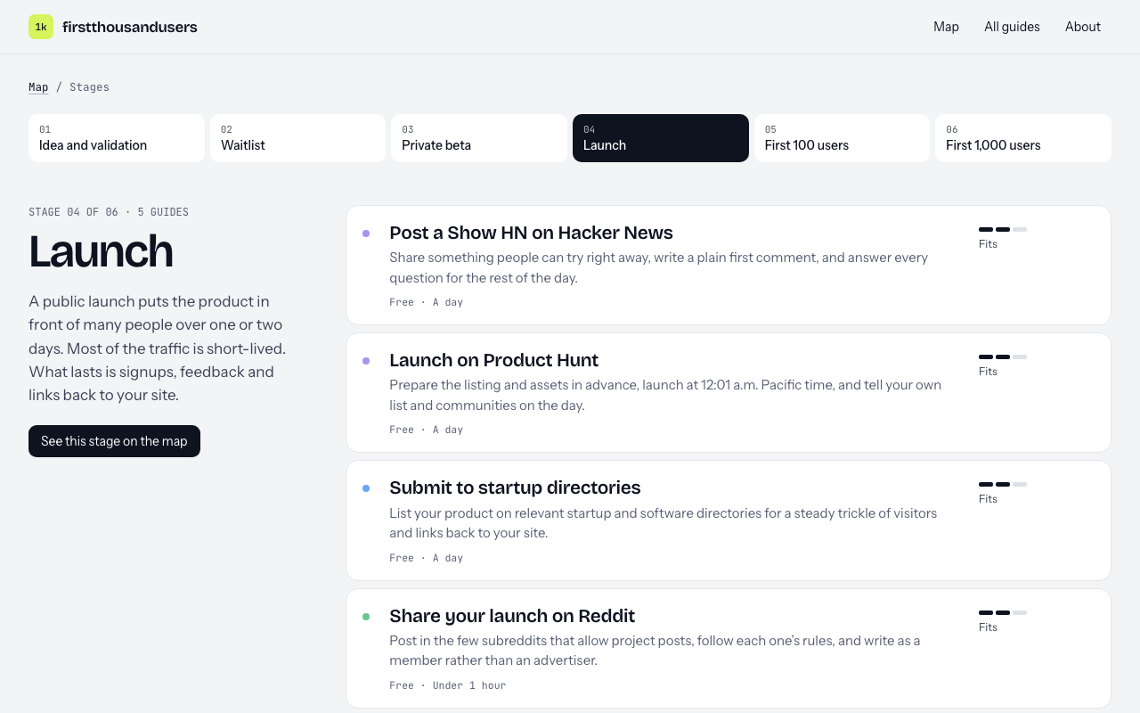 First 1,000 Users screenshot 4