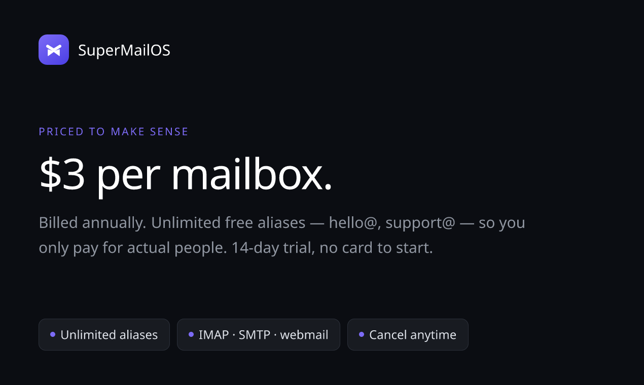 SuperMailOS screenshot 4