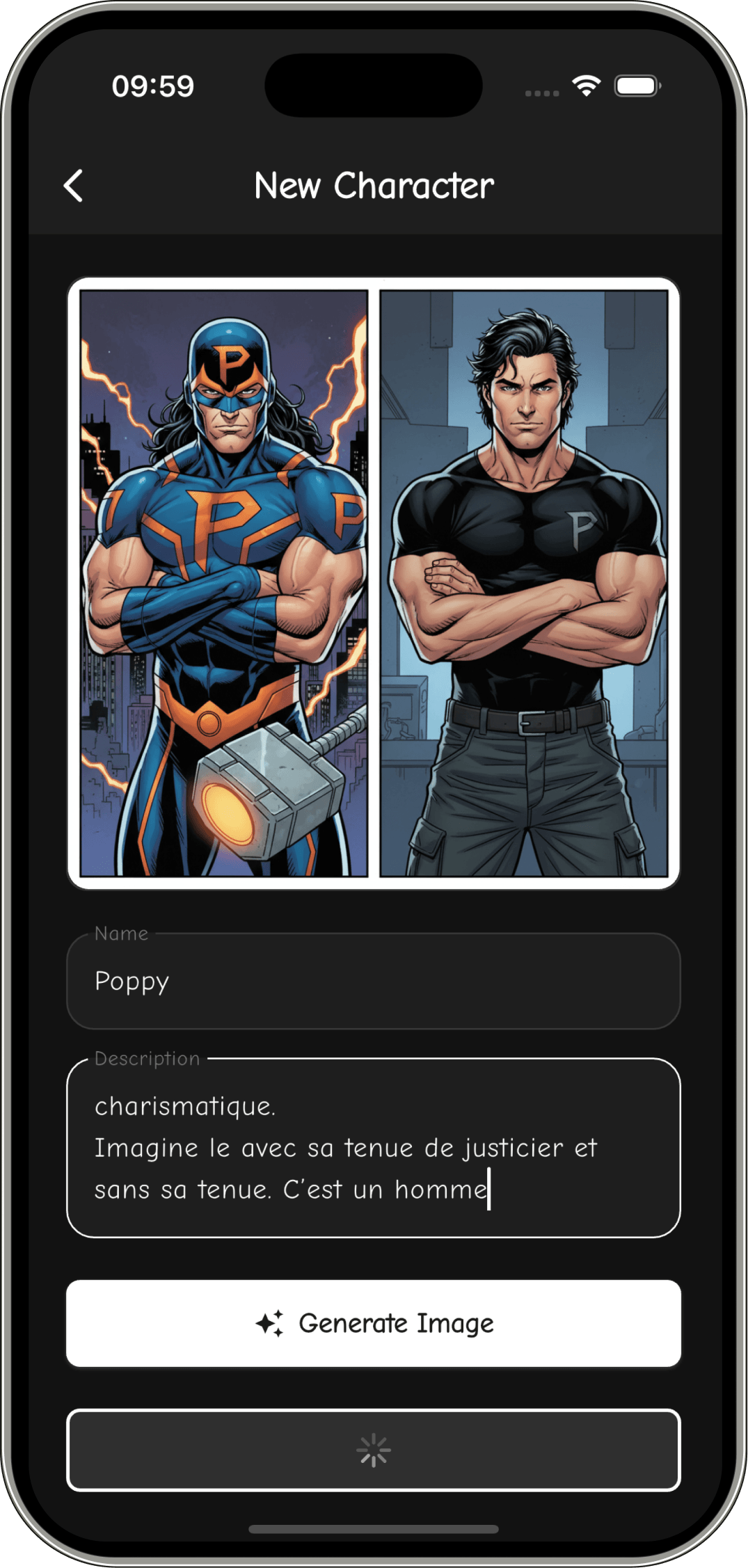AI comic maker screenshot 1