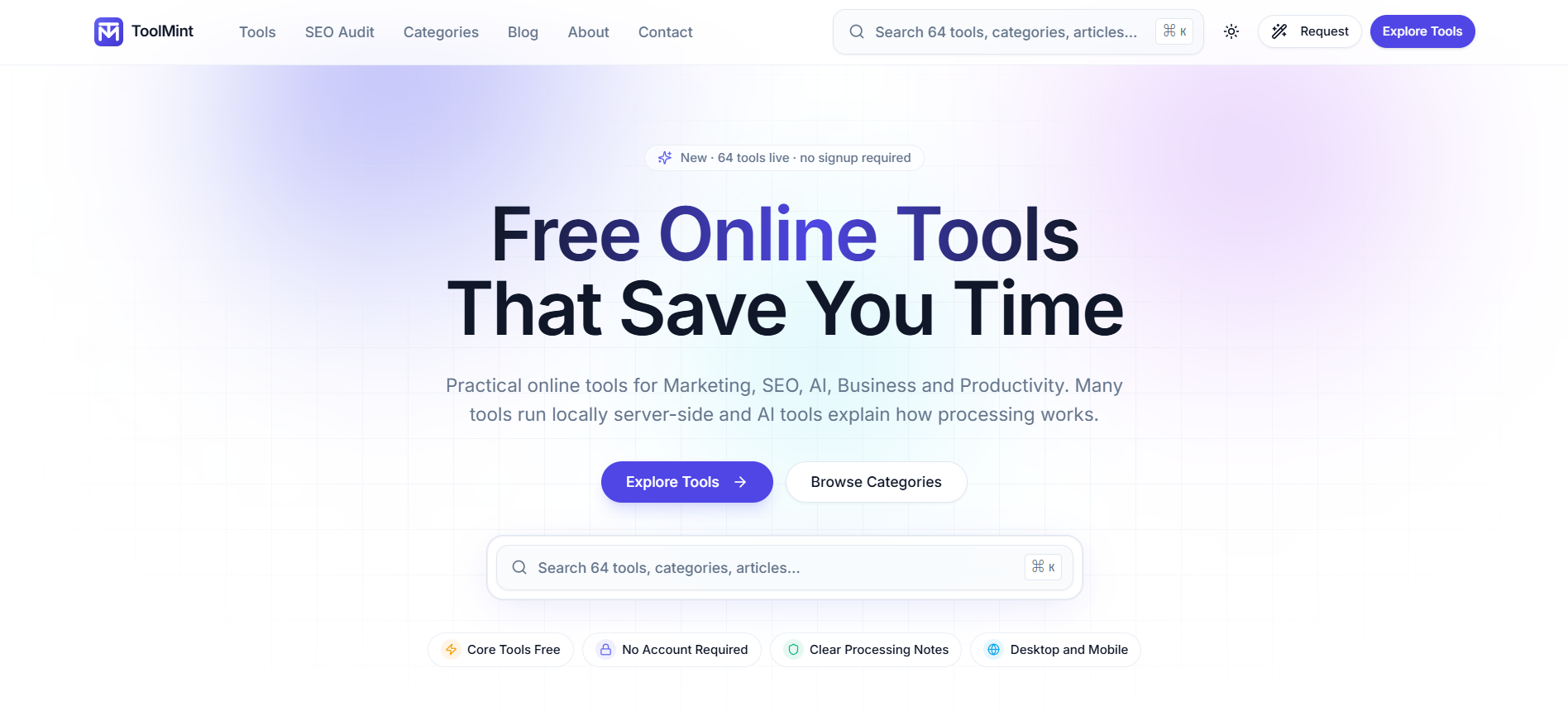 ToolMint screenshot 1