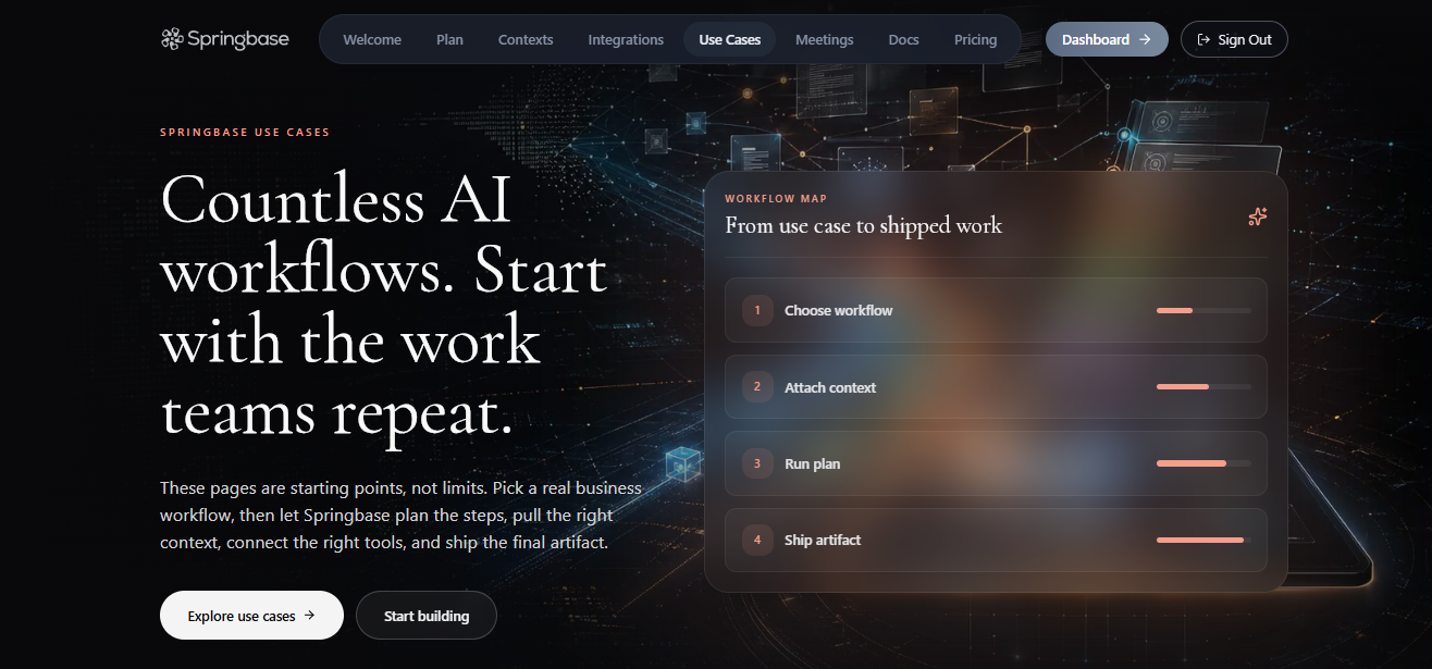 Springbase.ai screenshot 3