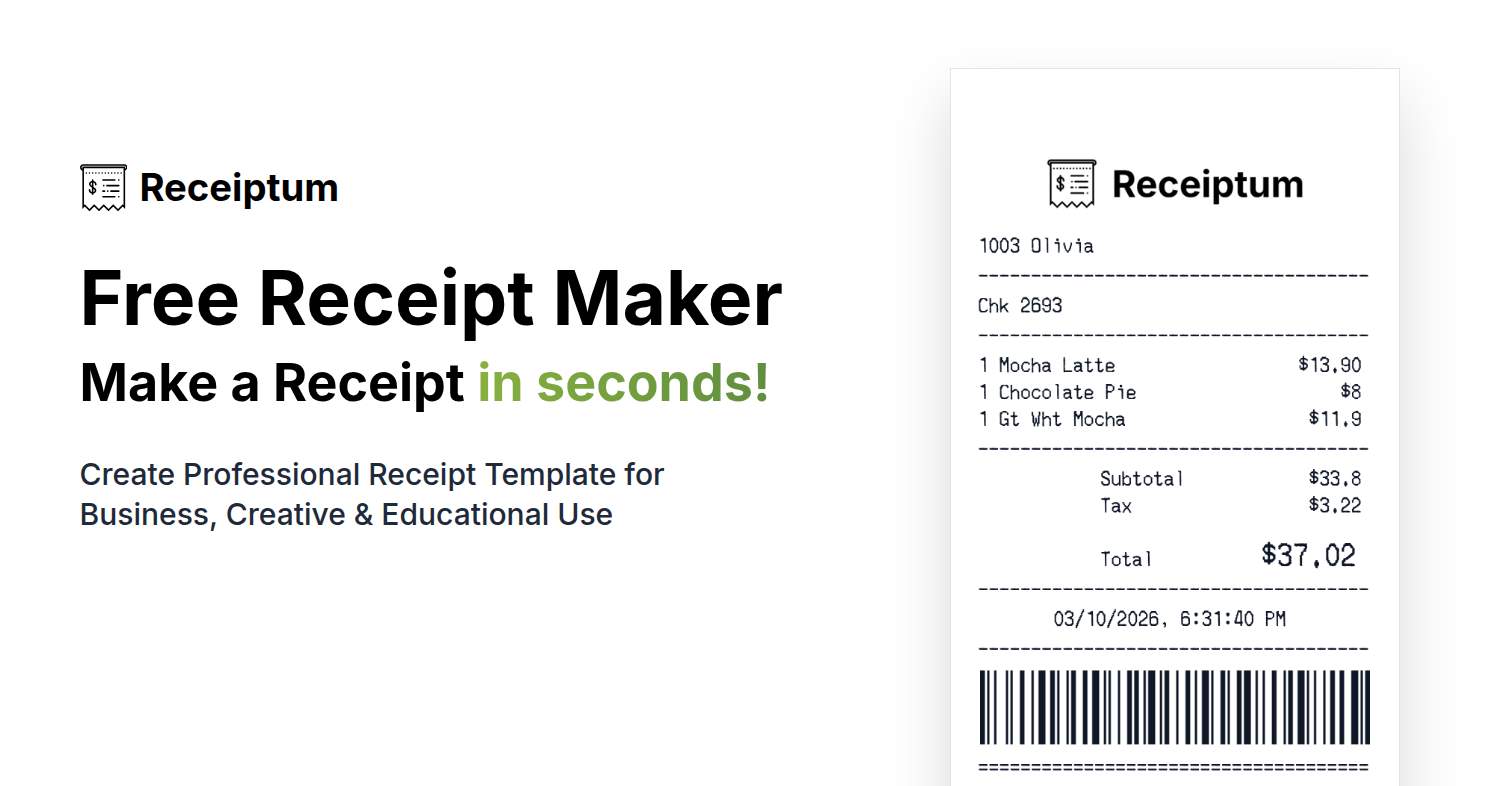 Receiptum screenshot 1