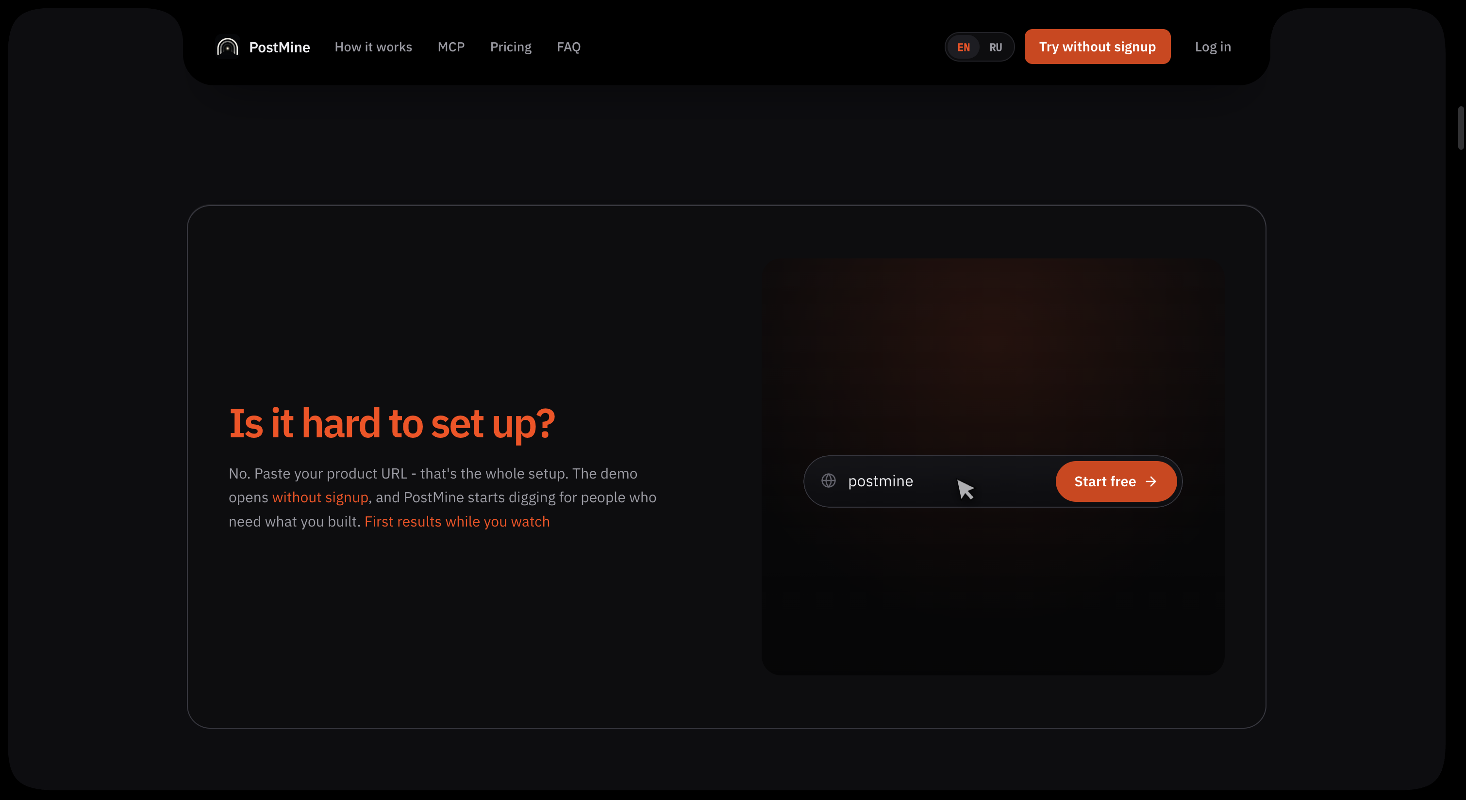 PostMine screenshot 3