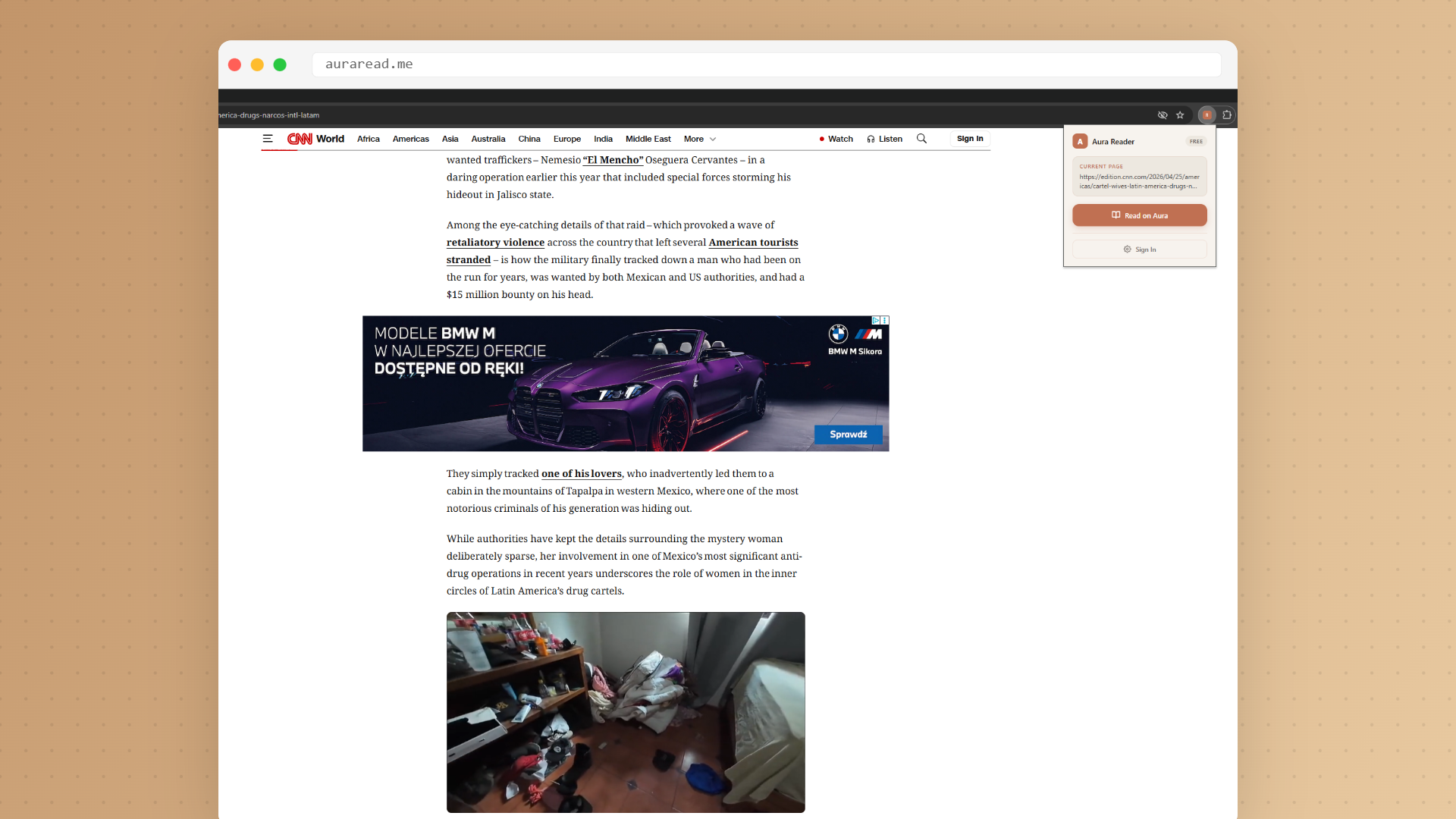 Aura Reader screenshot 2