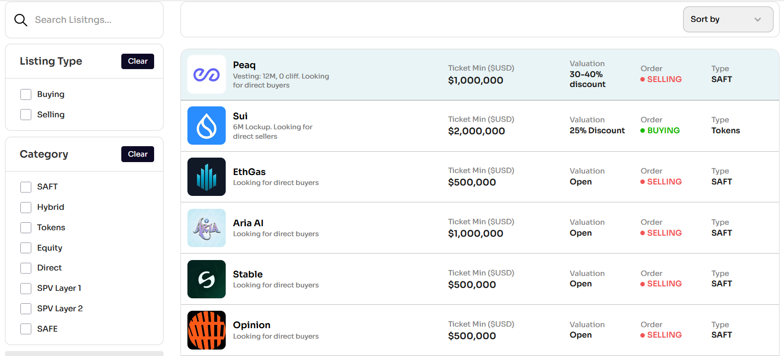 Acquire.Fi screenshot 2