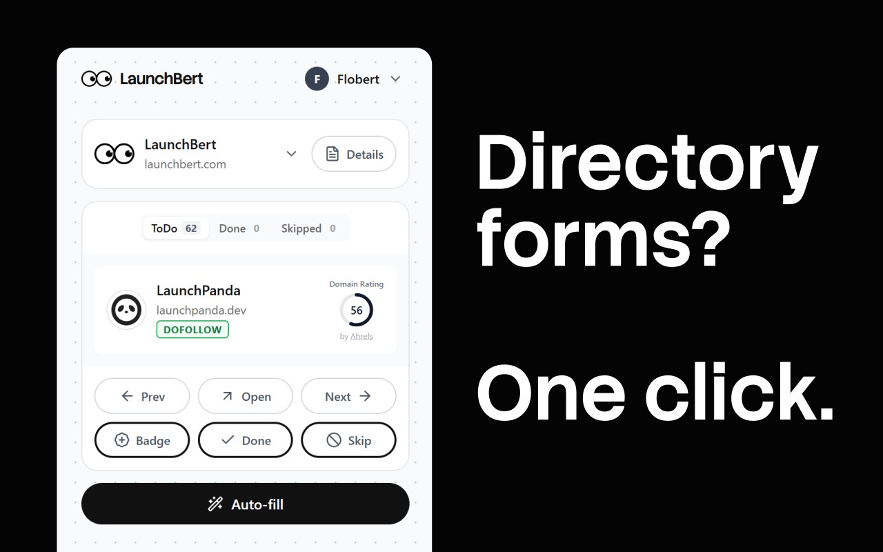 LaunchBert screenshot 2