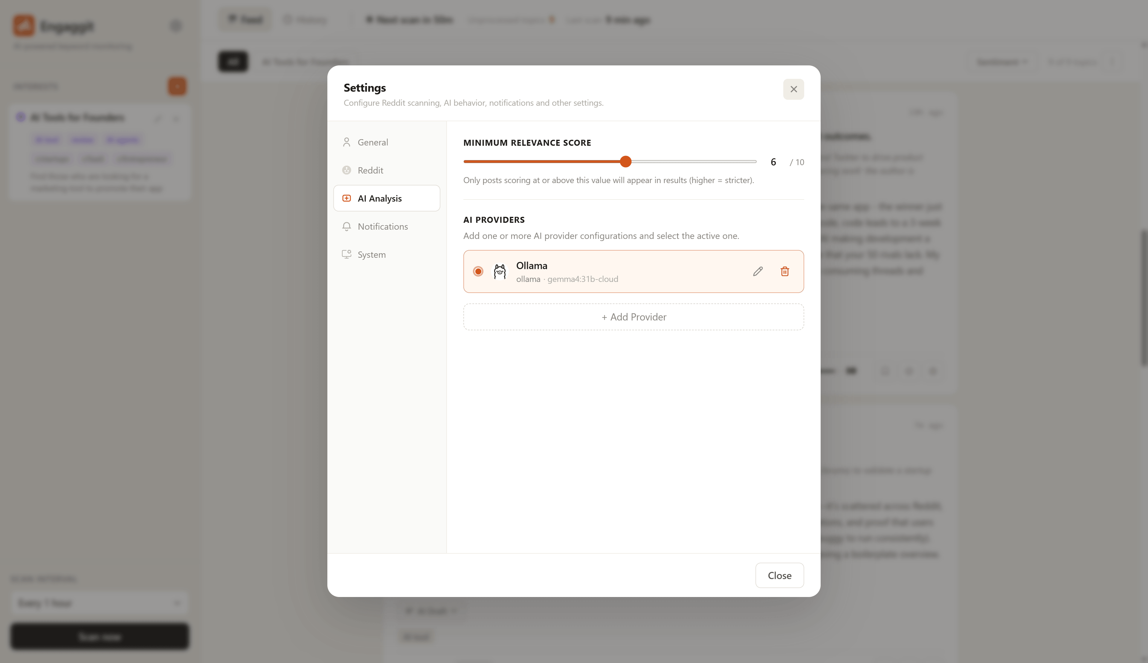 Engaggit screenshot 3