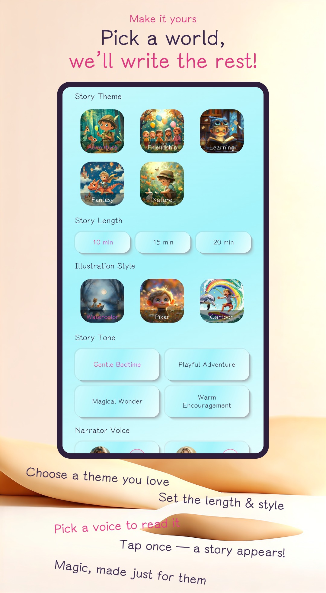 LittleStory screenshot 2