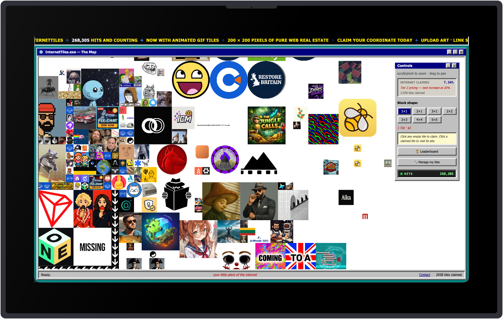 Internettiles screenshot 1