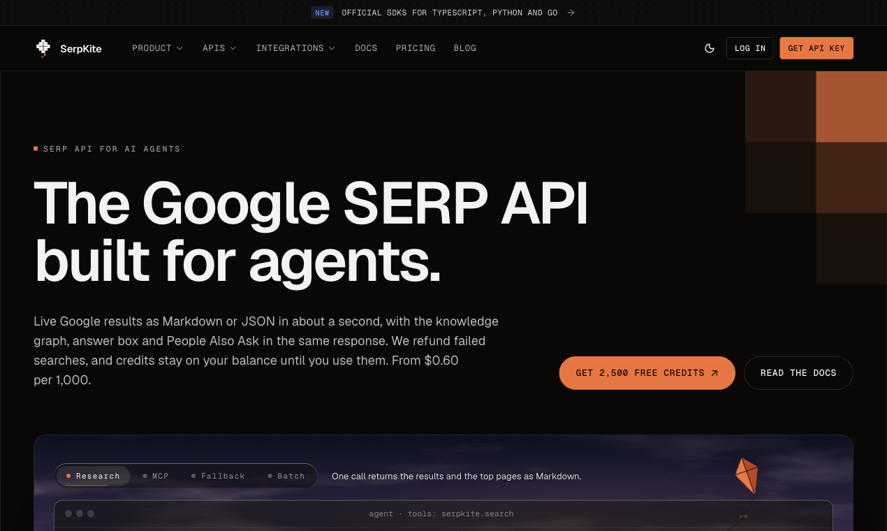 SerpKite screenshot 1