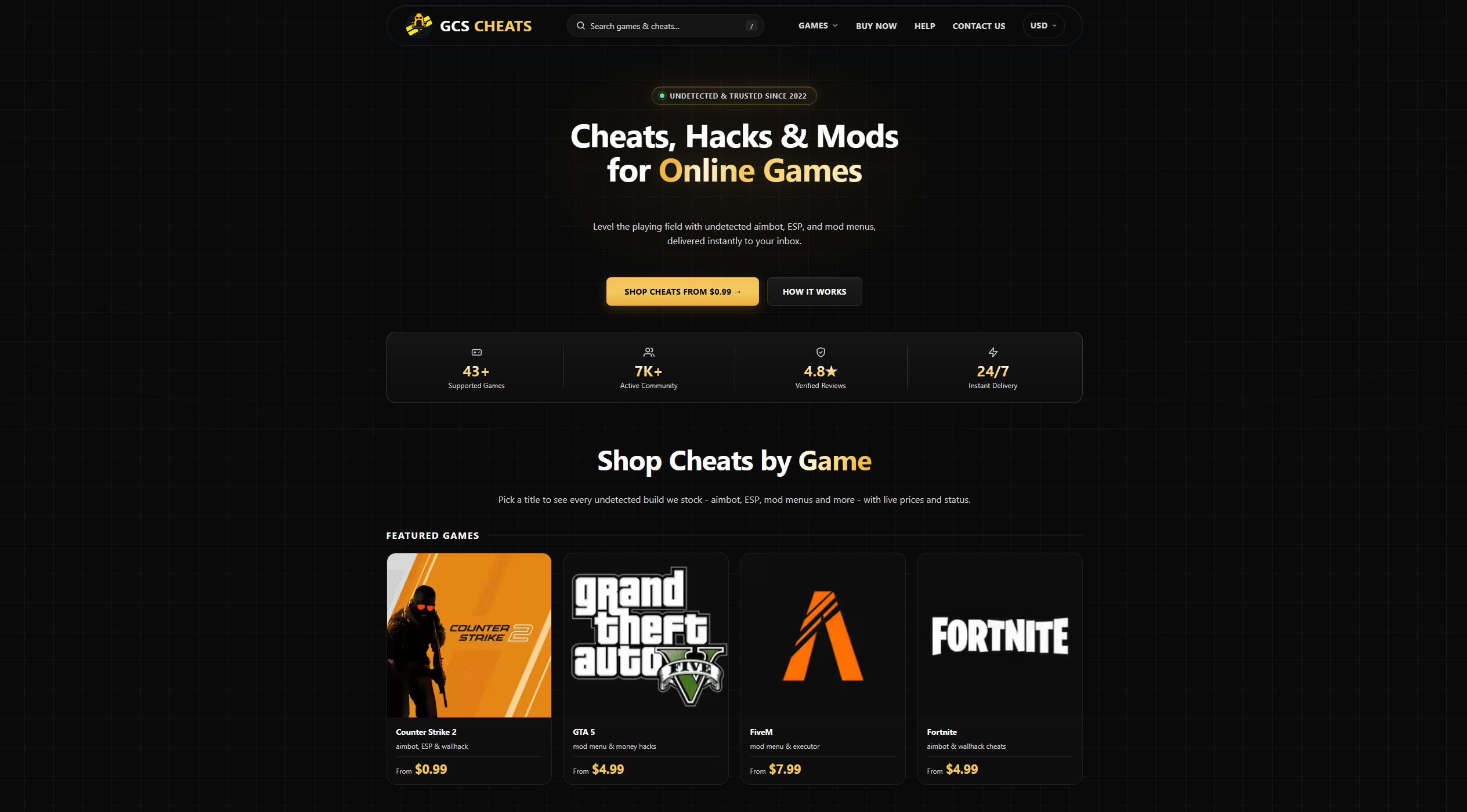 GCS Cheats screenshot 1