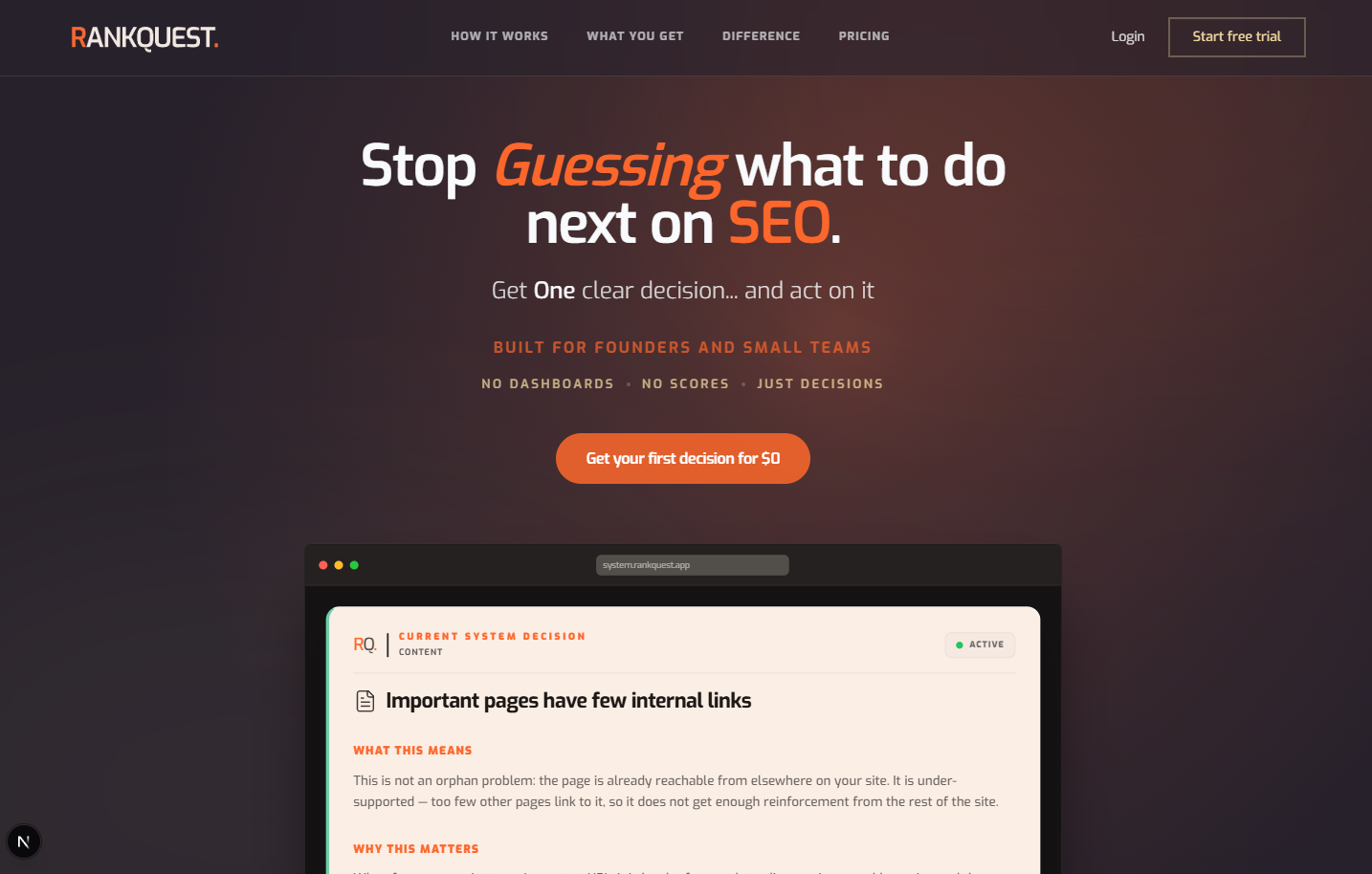 RankQuest screenshot 1