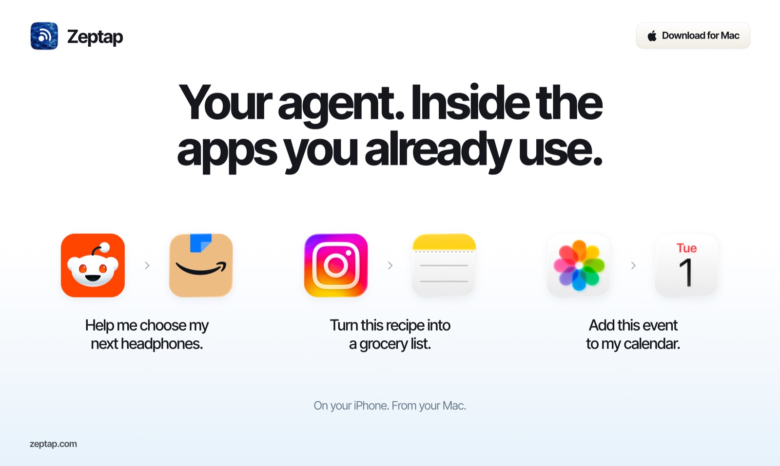Zeptap screenshot 2