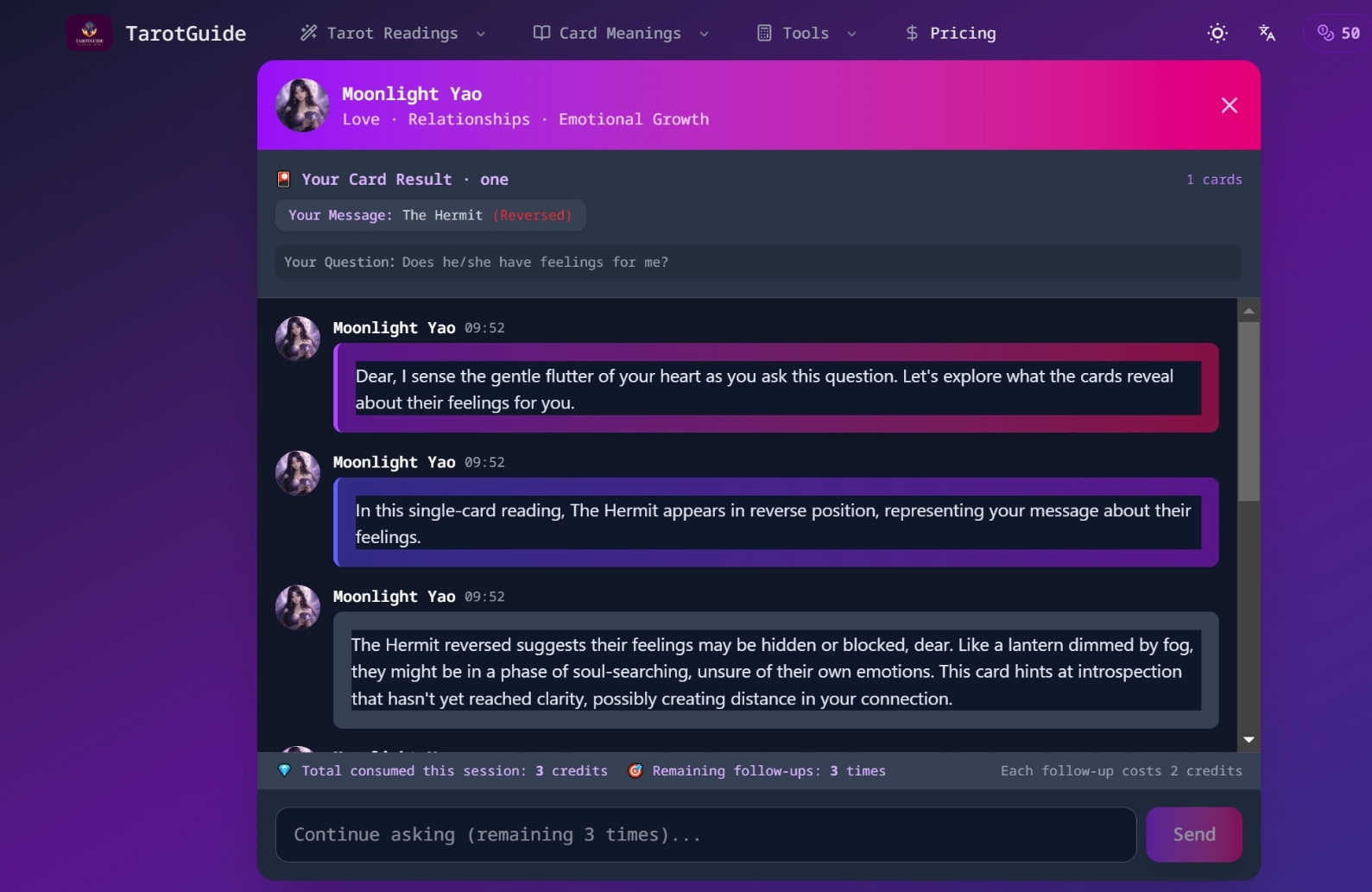 TarotGuide screenshot 3